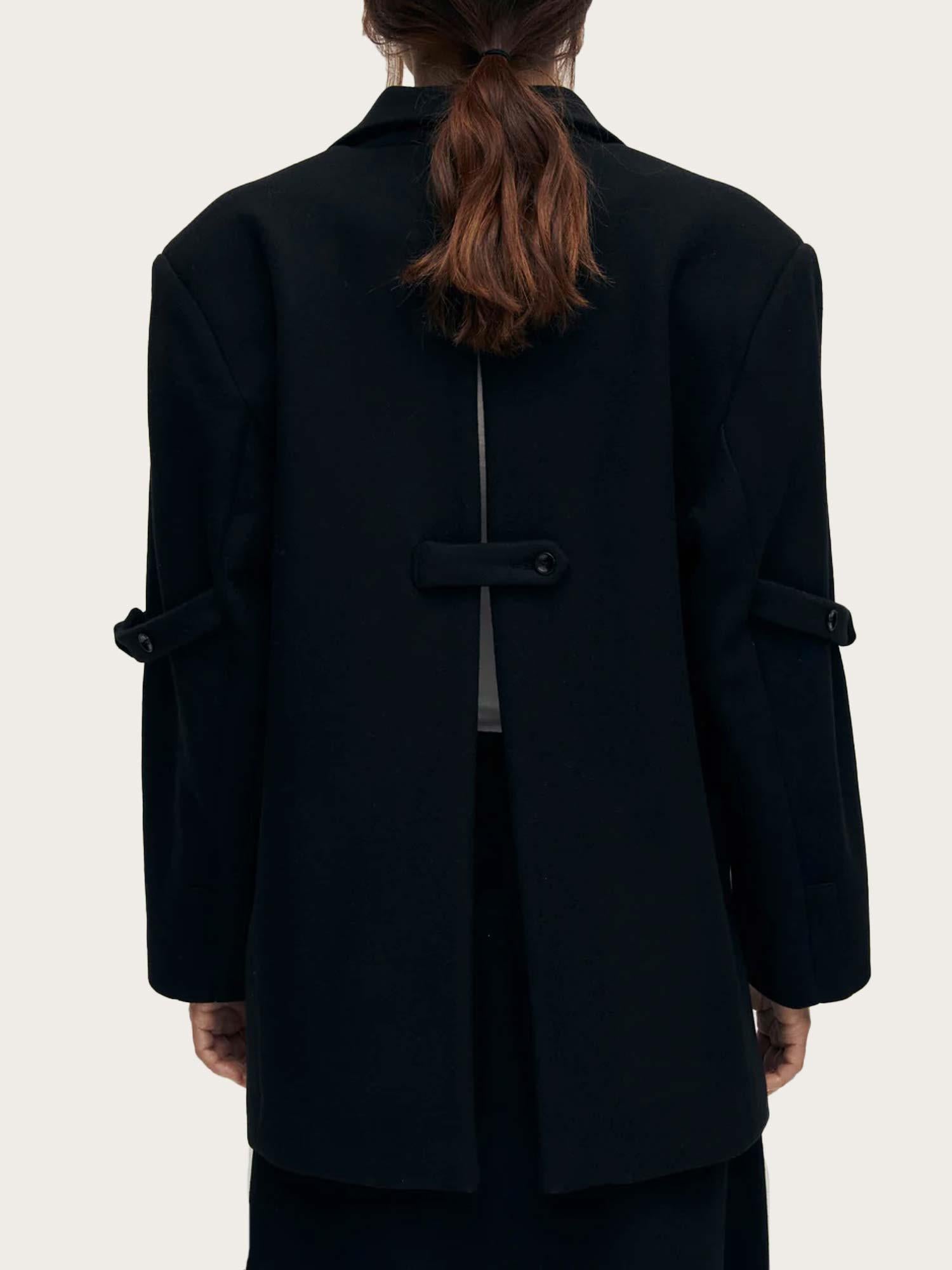 Amber Black Blazer