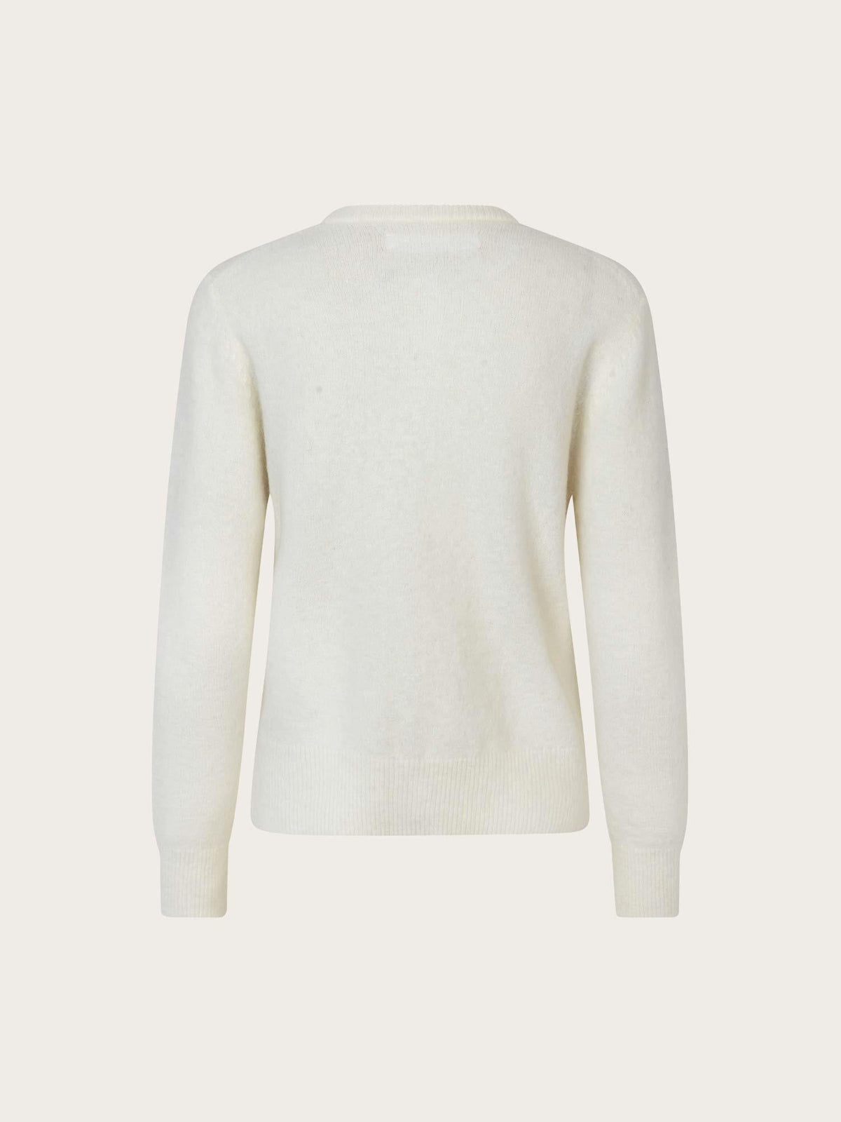 Nor Short Cardigan - Clear Cream