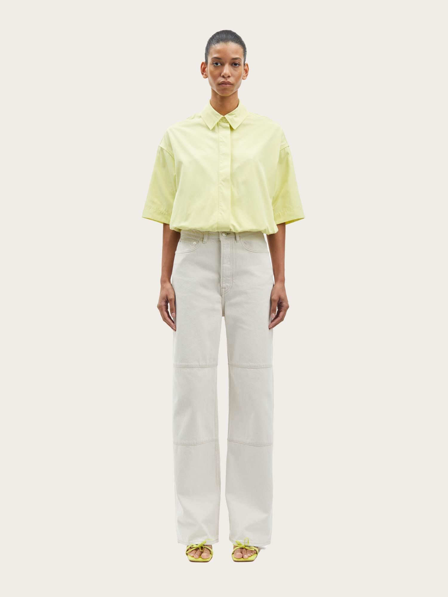 Sashelly Cut Jeans - Natural