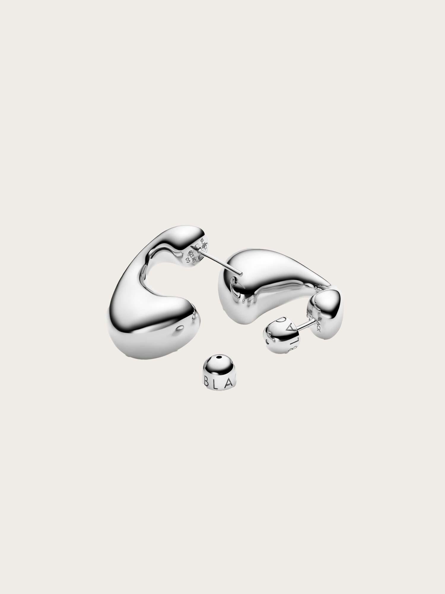 Dolphin Earrings Large PAIR - Silver