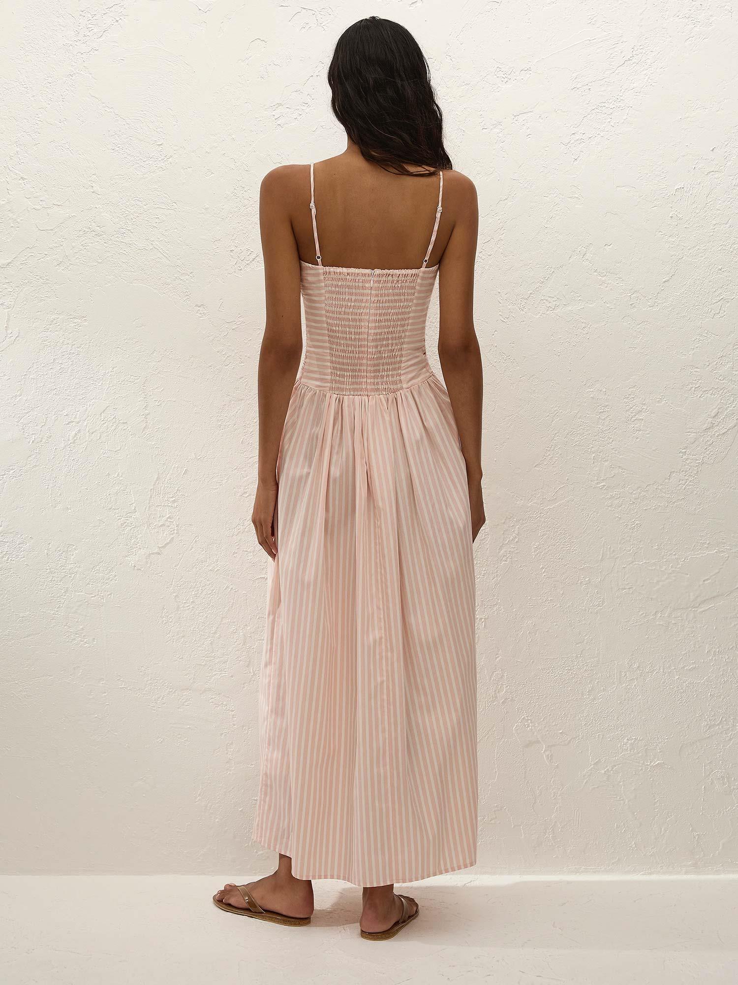 Portlligat Maxi Dress - Carmen Stripe