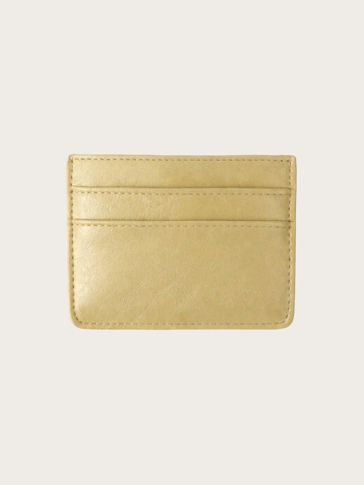 Cardholder Glossy Structure - Matcha Green