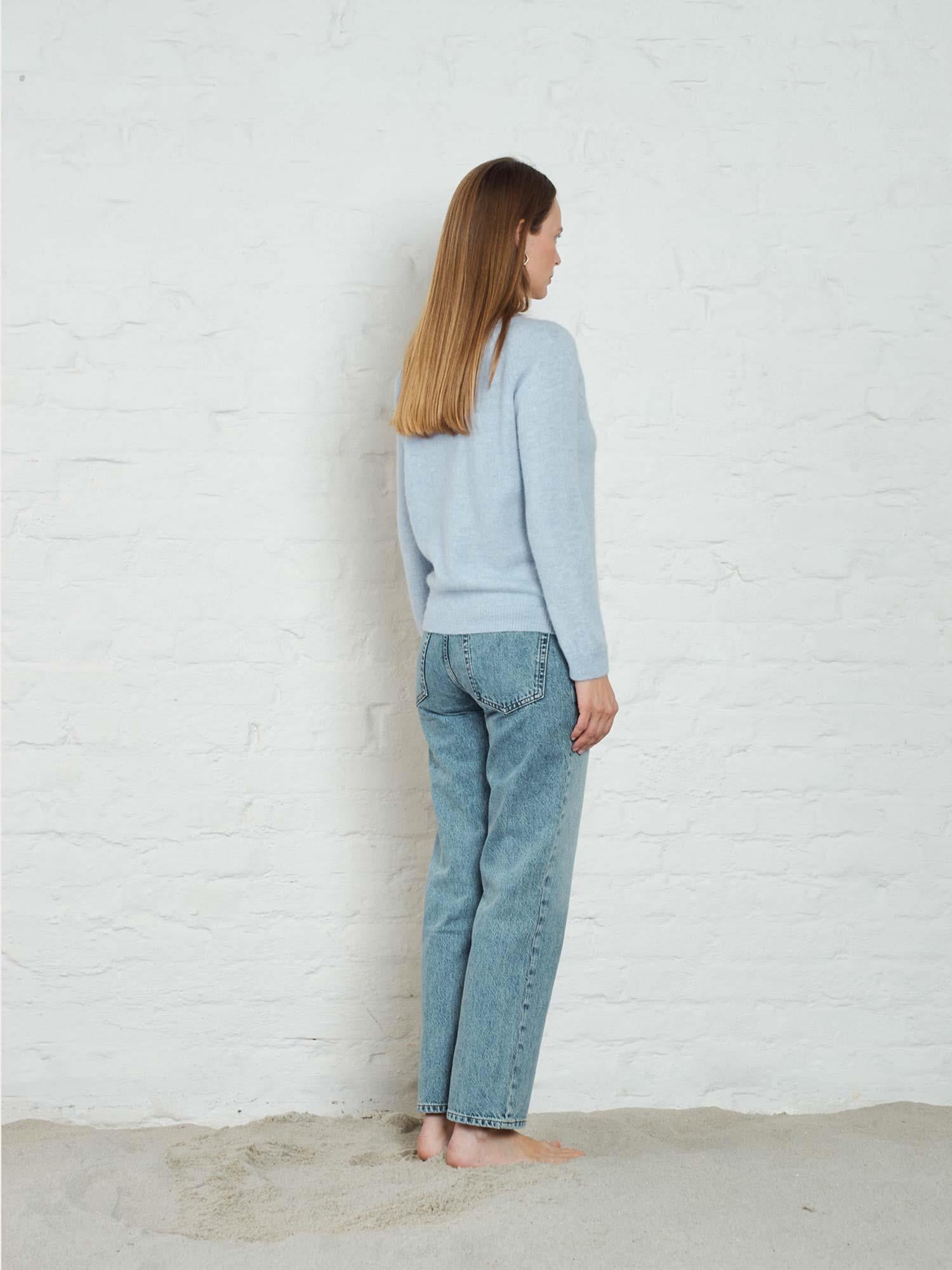 Fiona Summer Sweater - Ice Blue