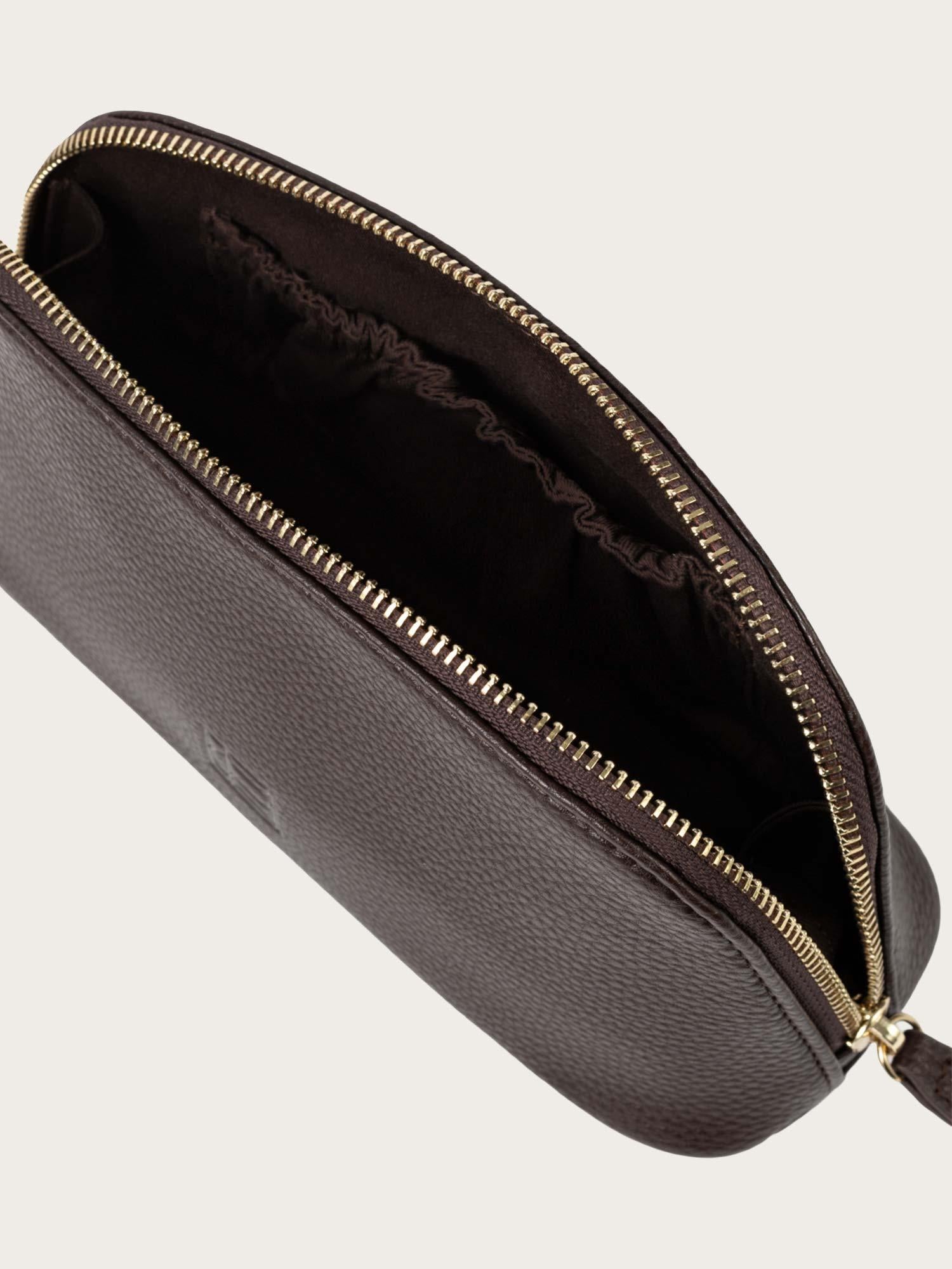 Cosmetic Pouch Small - Dark Brown