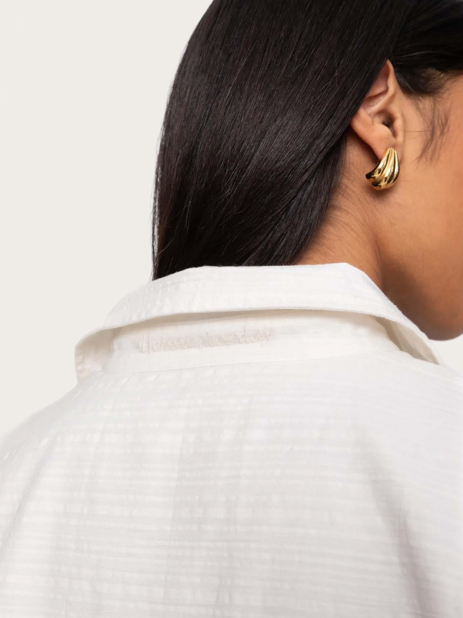 Bibi Crepe Shirt - White