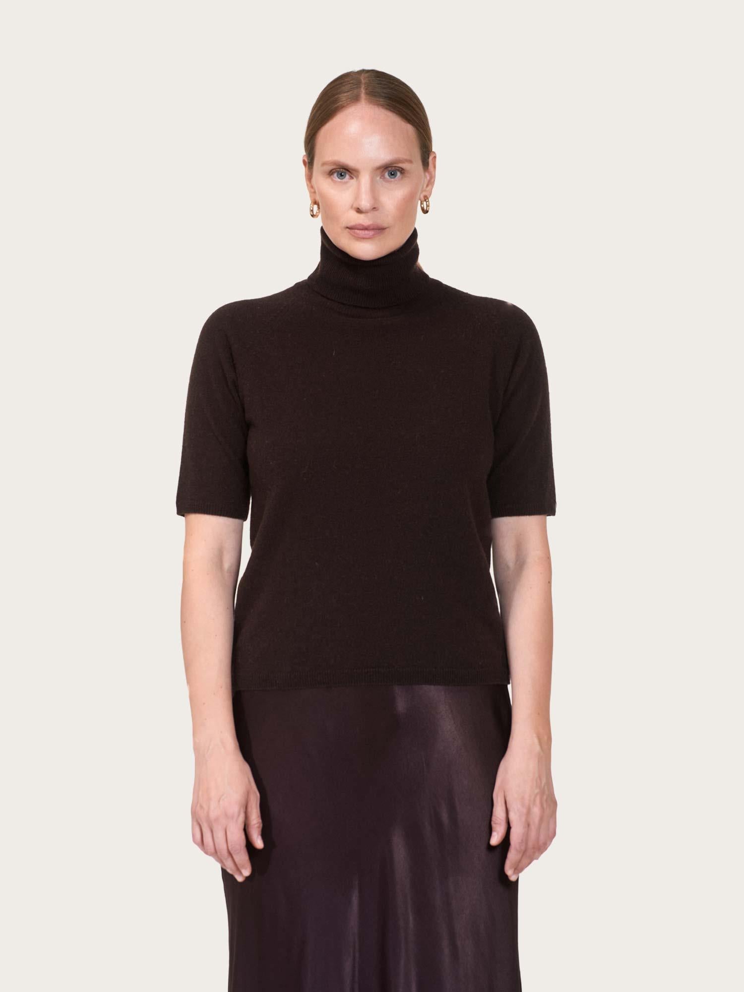 Davies Sweater - Dk Brown Melange