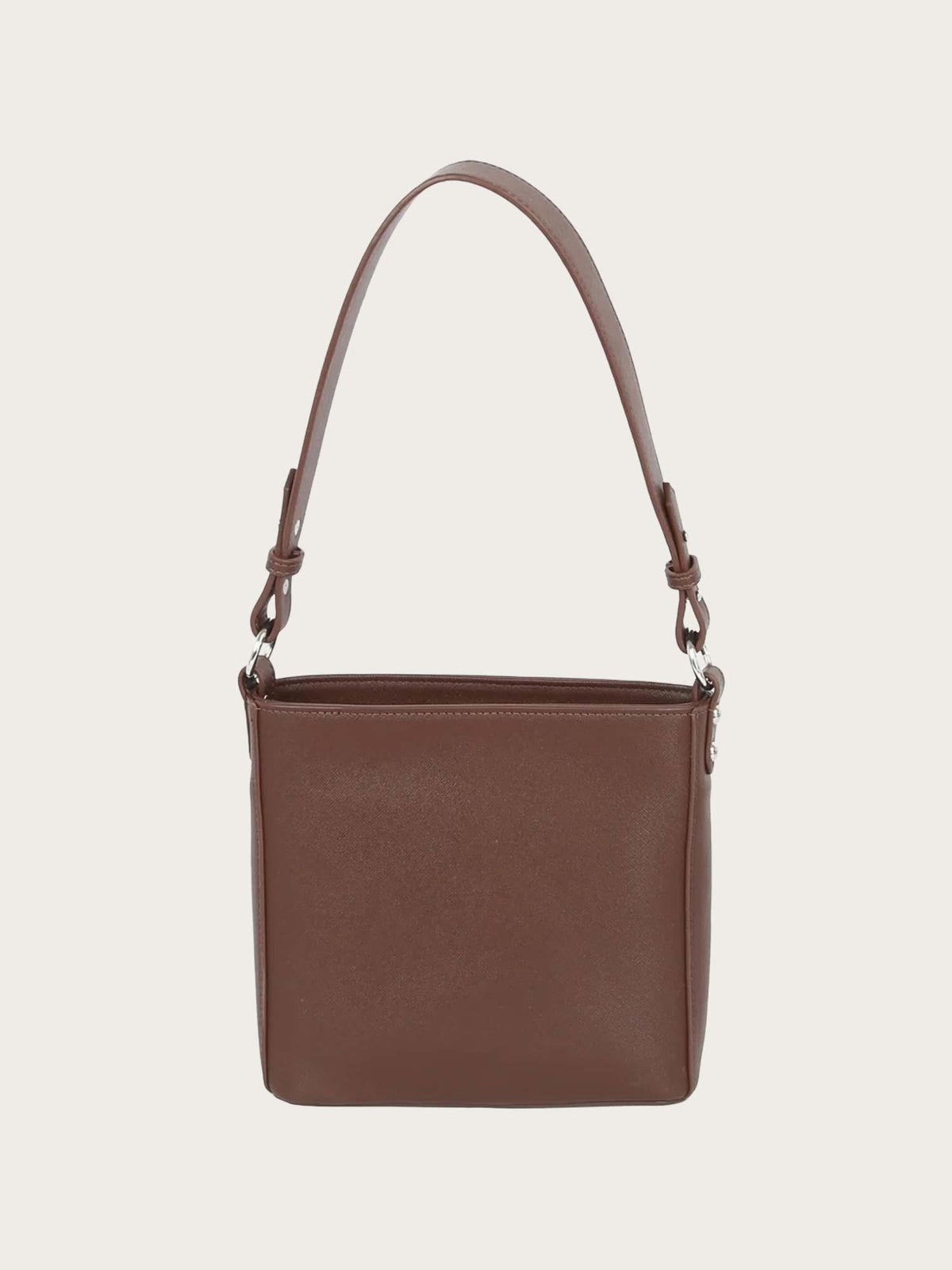 Amble Saffiano - Dark Brown
