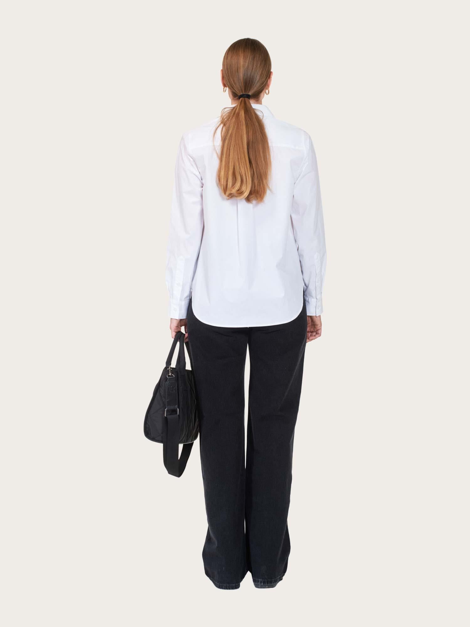 Coven Poplin Shirt - White