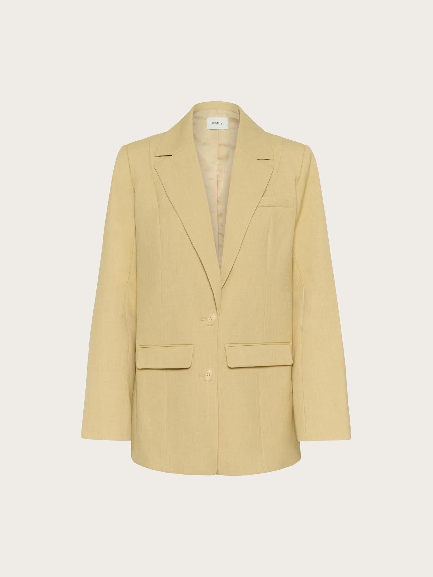 Stacy Blazer - Pale Hay Melange