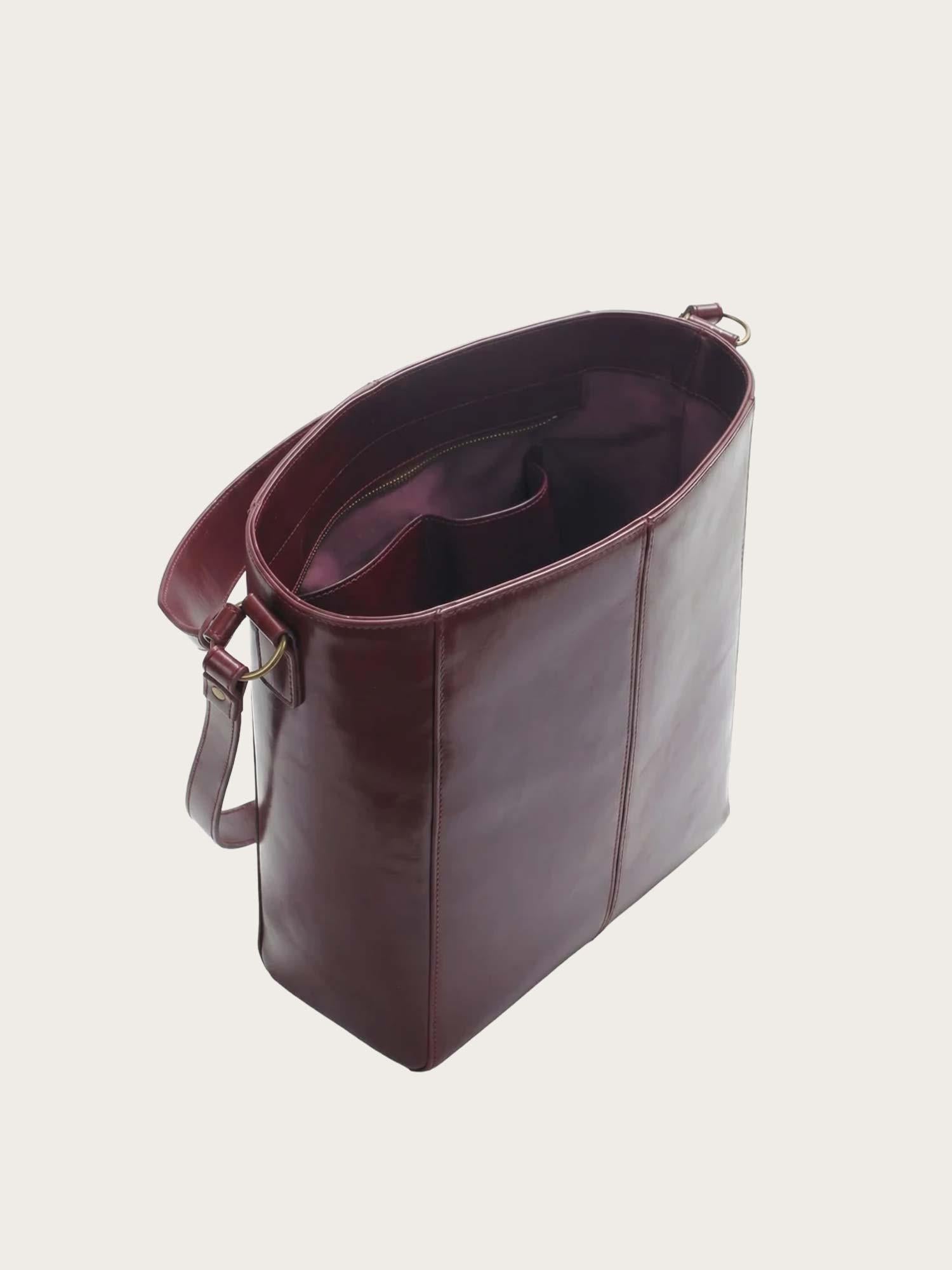 Casset Raw - Deep Burgundy