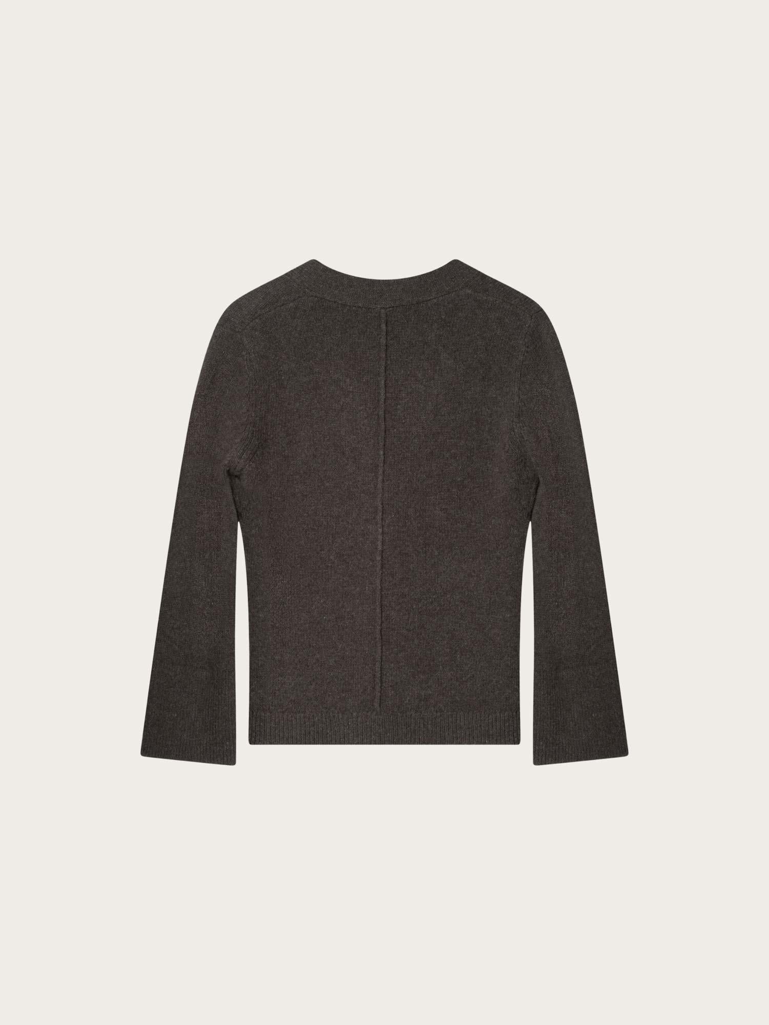 Tate Cardigan - Cold Brown