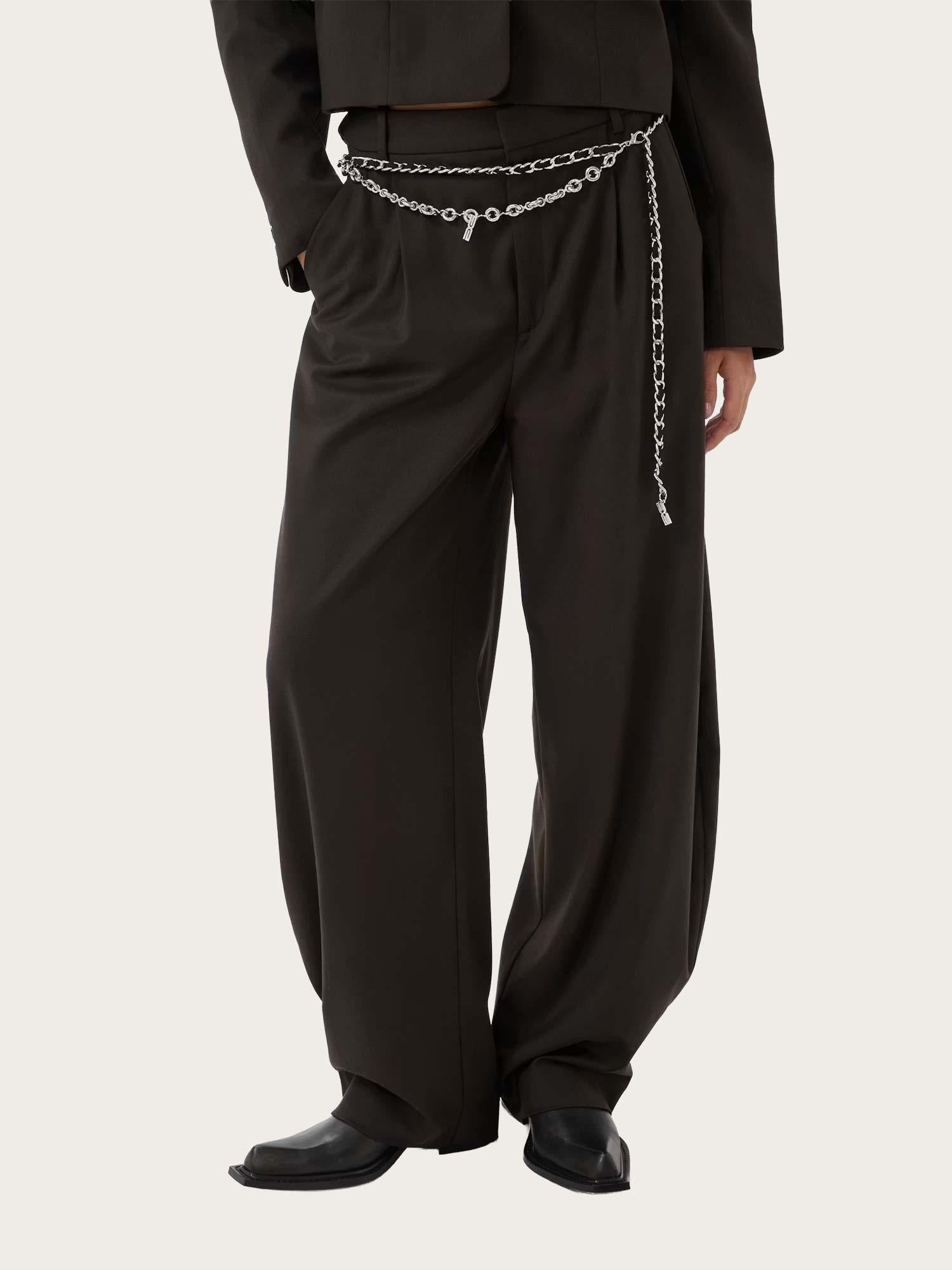 Zinnia Chain Belt - Silver