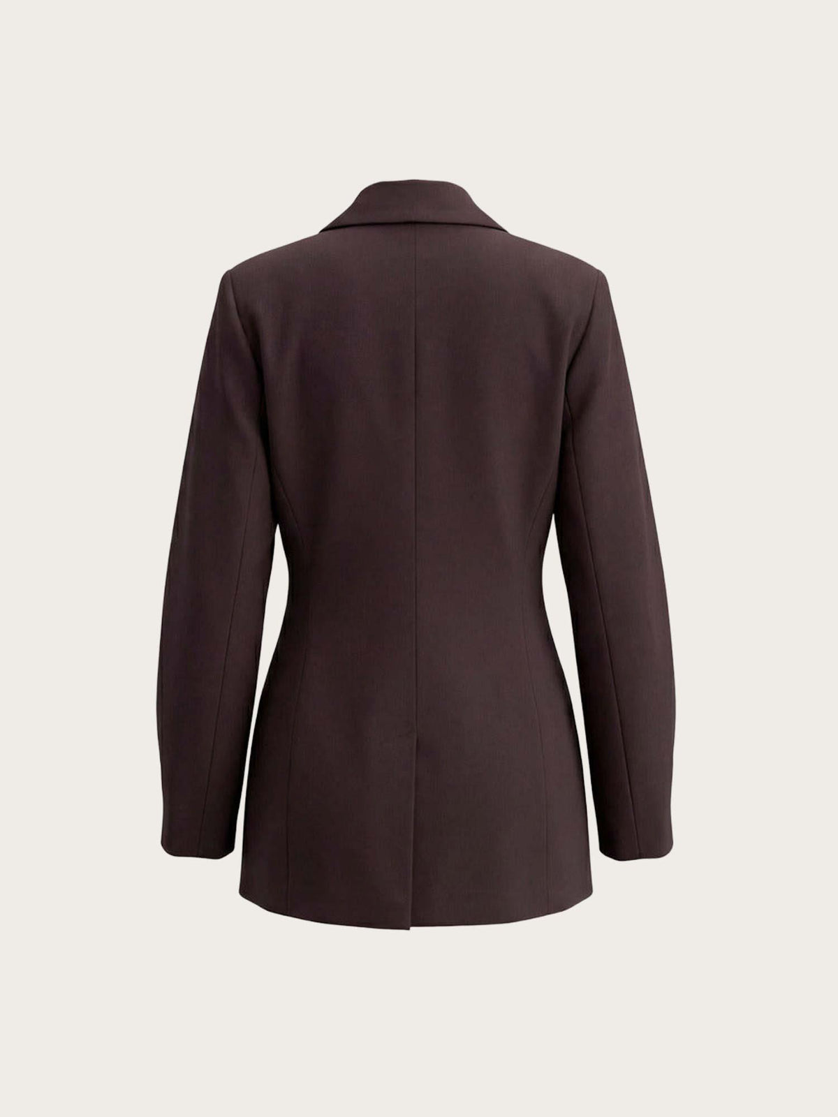 Enaugustine Buckle Blazer - Chocolate Torte