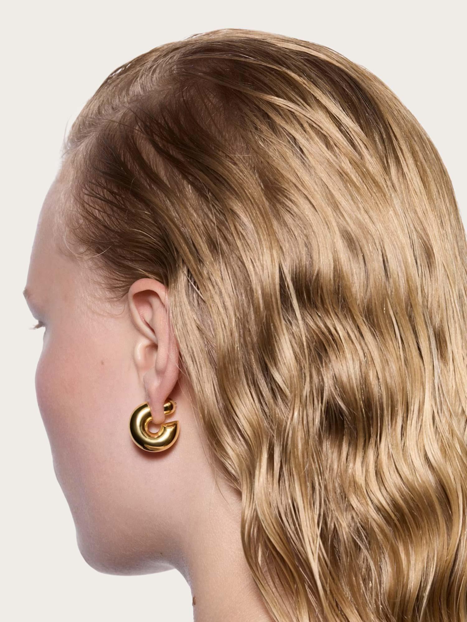 Prima Hoop Large - Gold