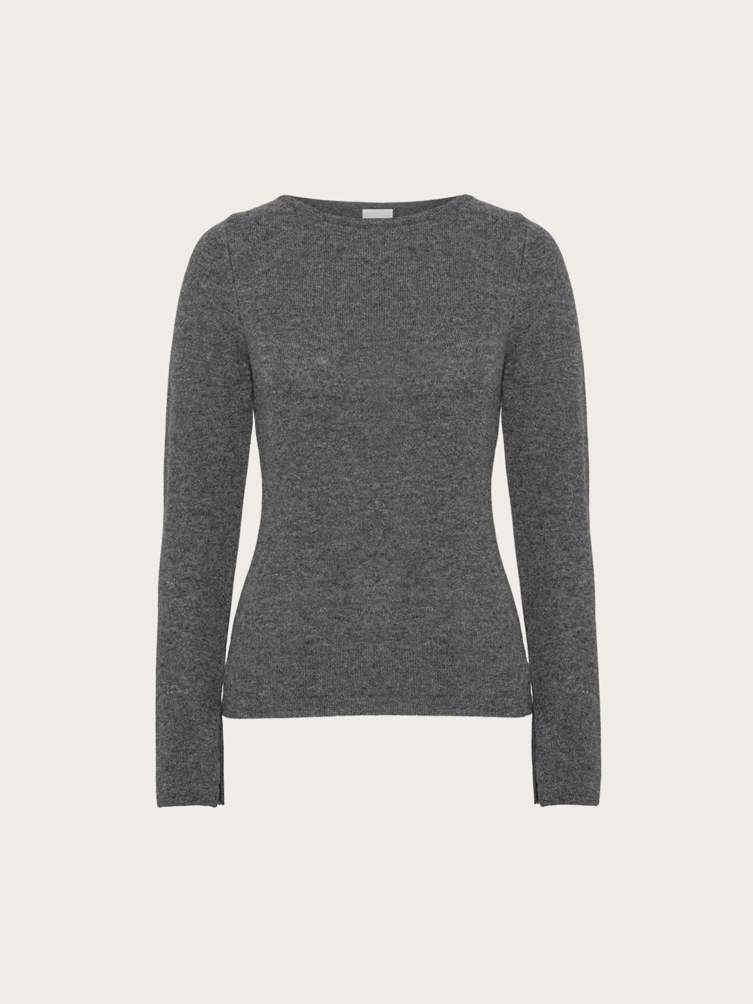 Joyce Knit - Dark Grey Melange