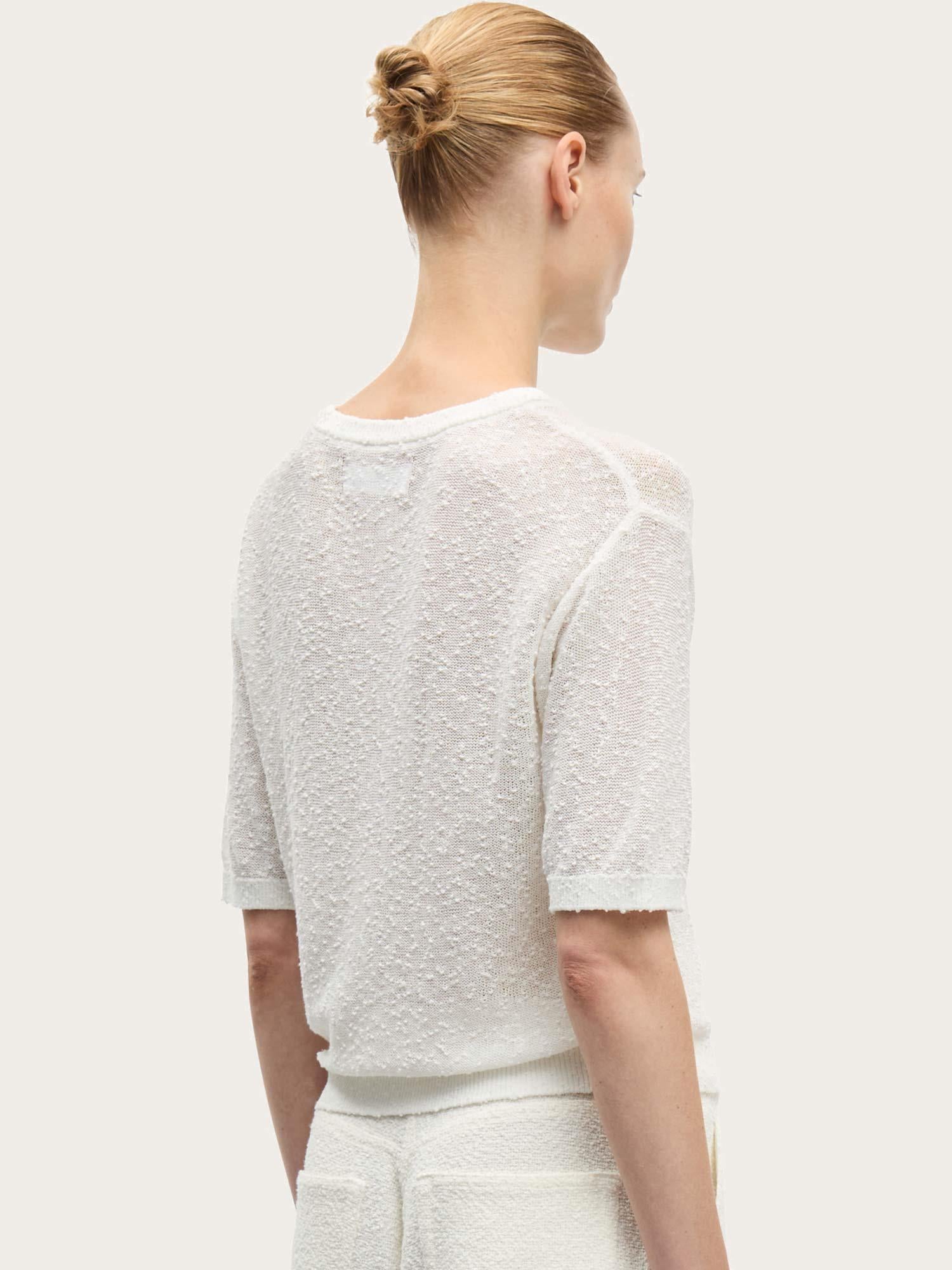 Sasimone T-Shirt - Egret