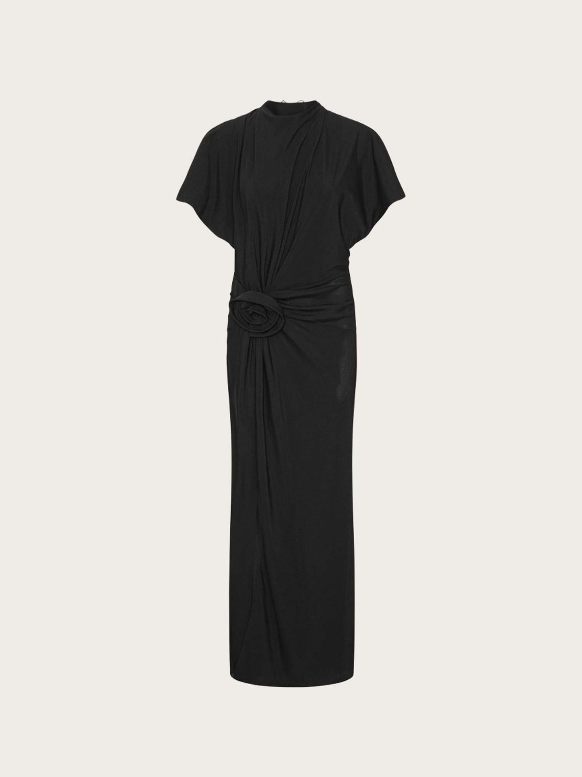 Maxi Slit Dress - Black