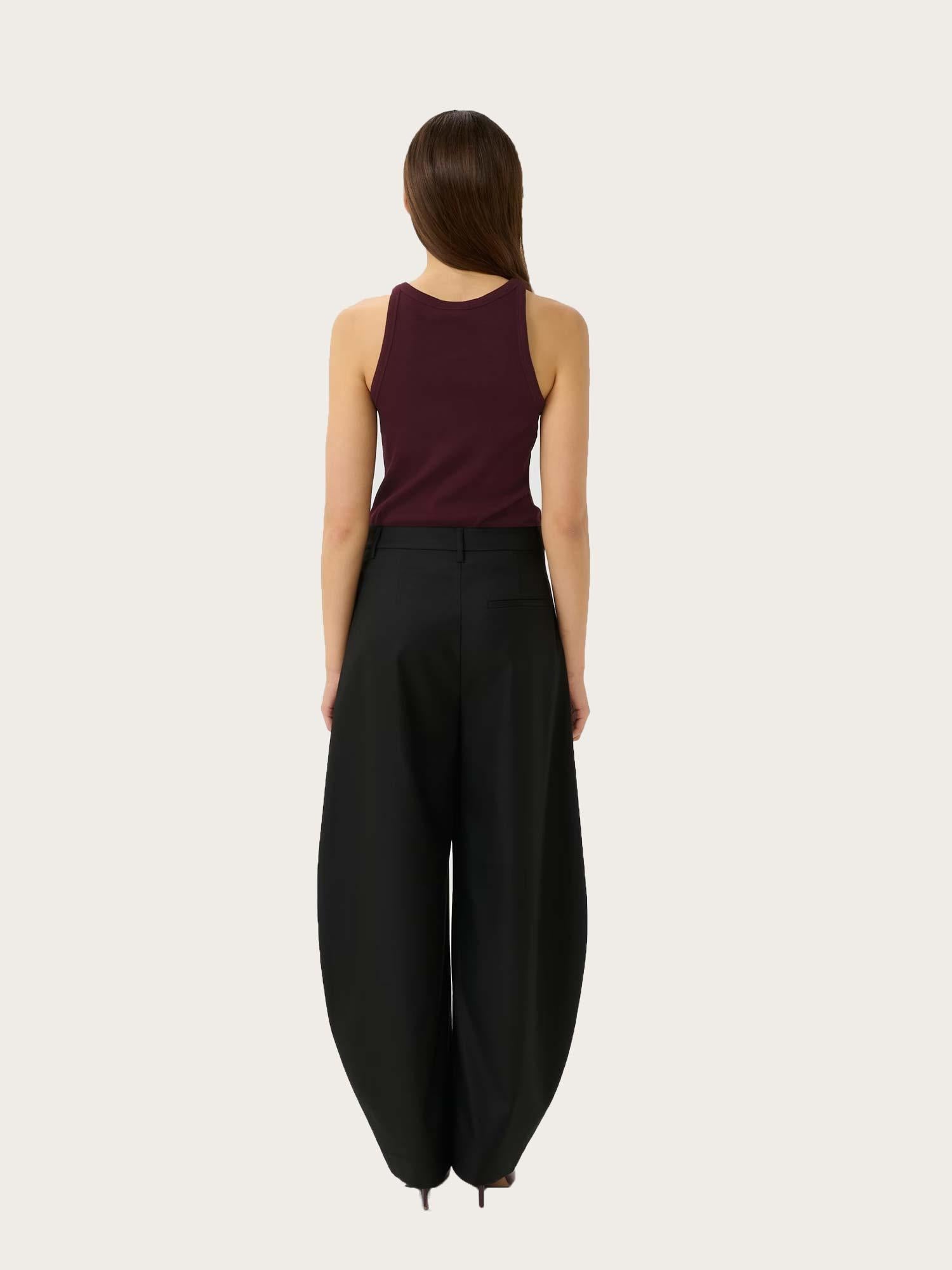 Drew Rhinestone Logo Tank - Aronia