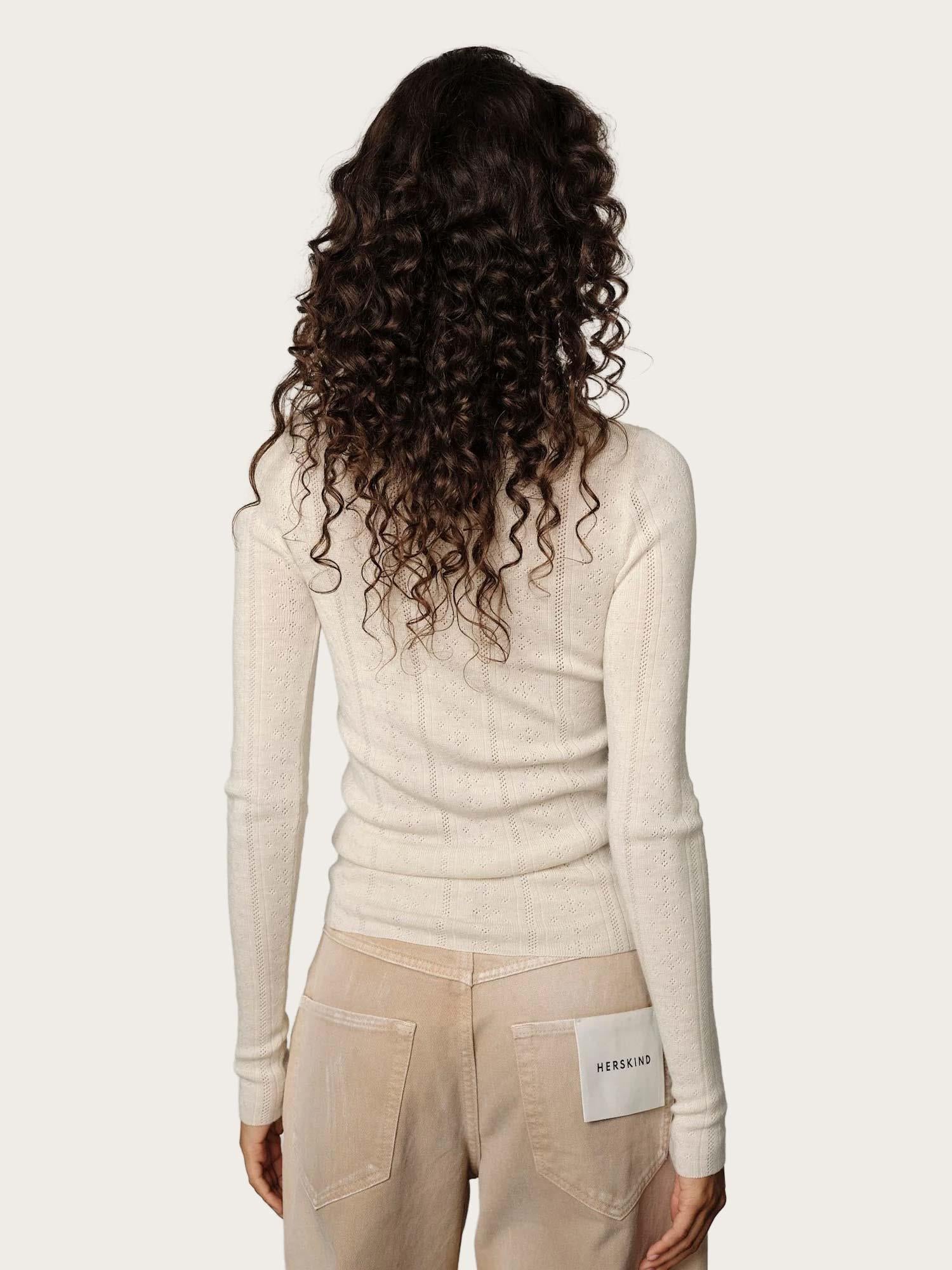 Camp Knit Blouse - Off White