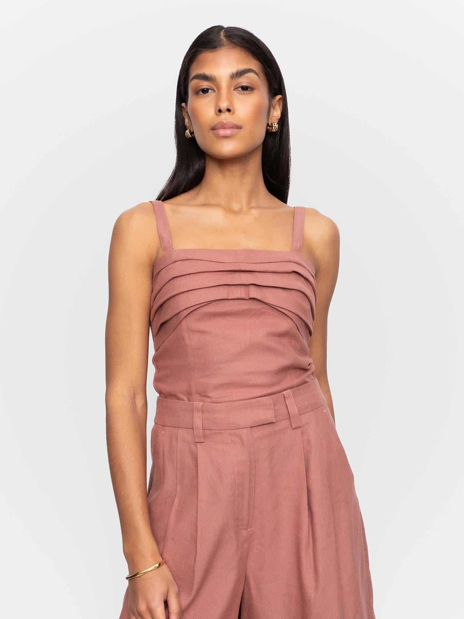 Izza Top - Terracotta