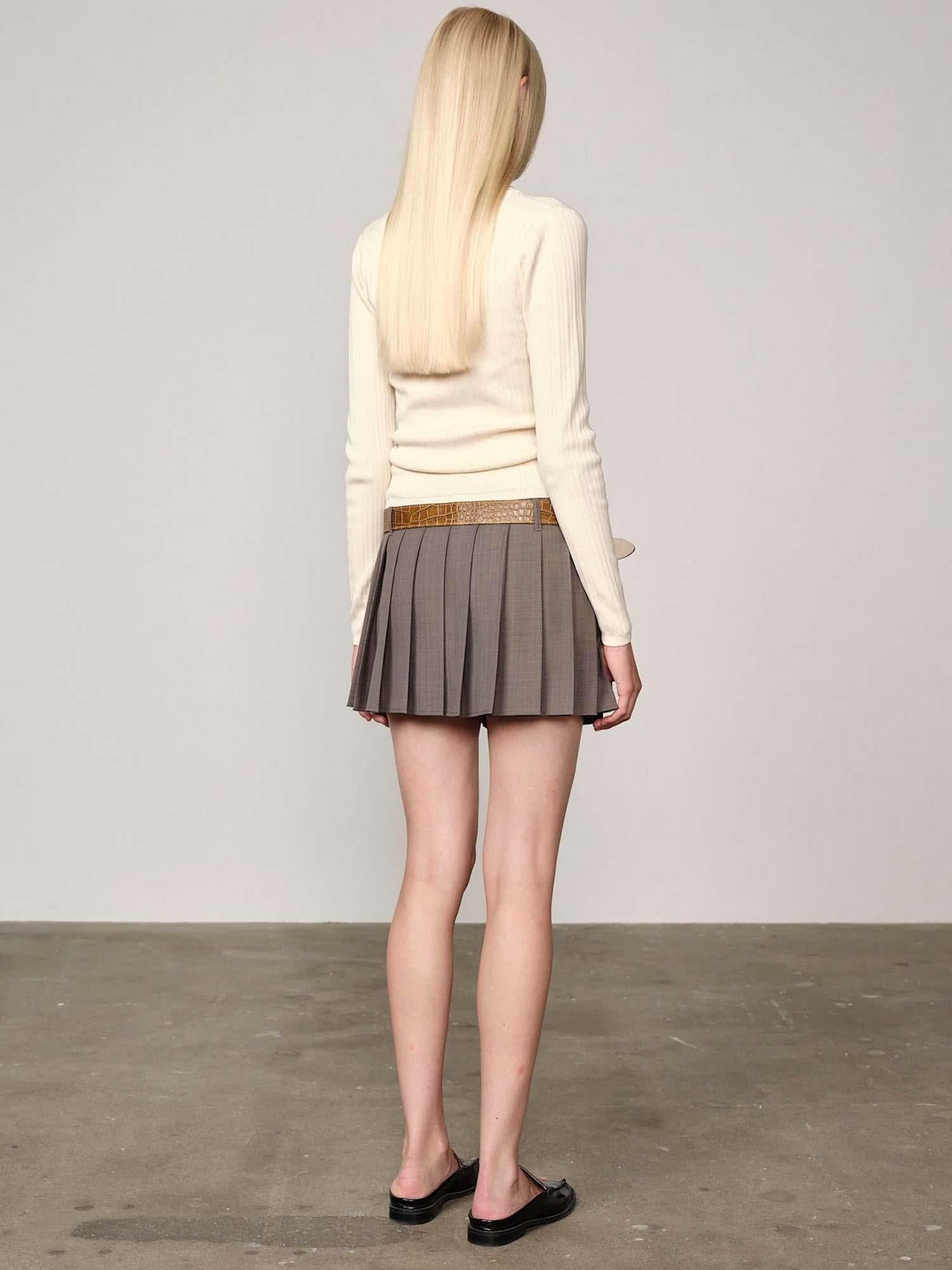 Brooks Knit Blouse - Off White