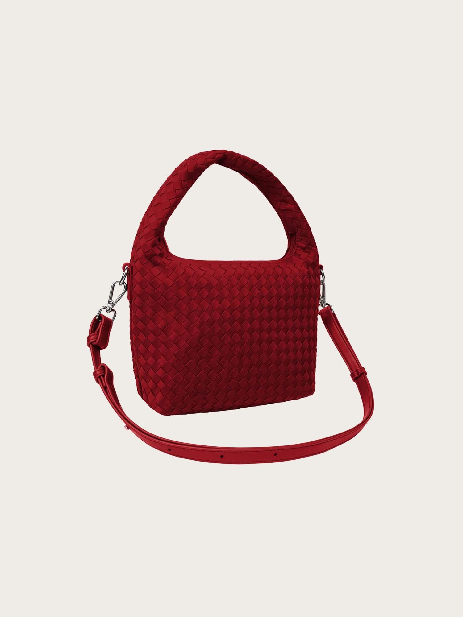 Twist Braided Neoprene - Scarlet Red