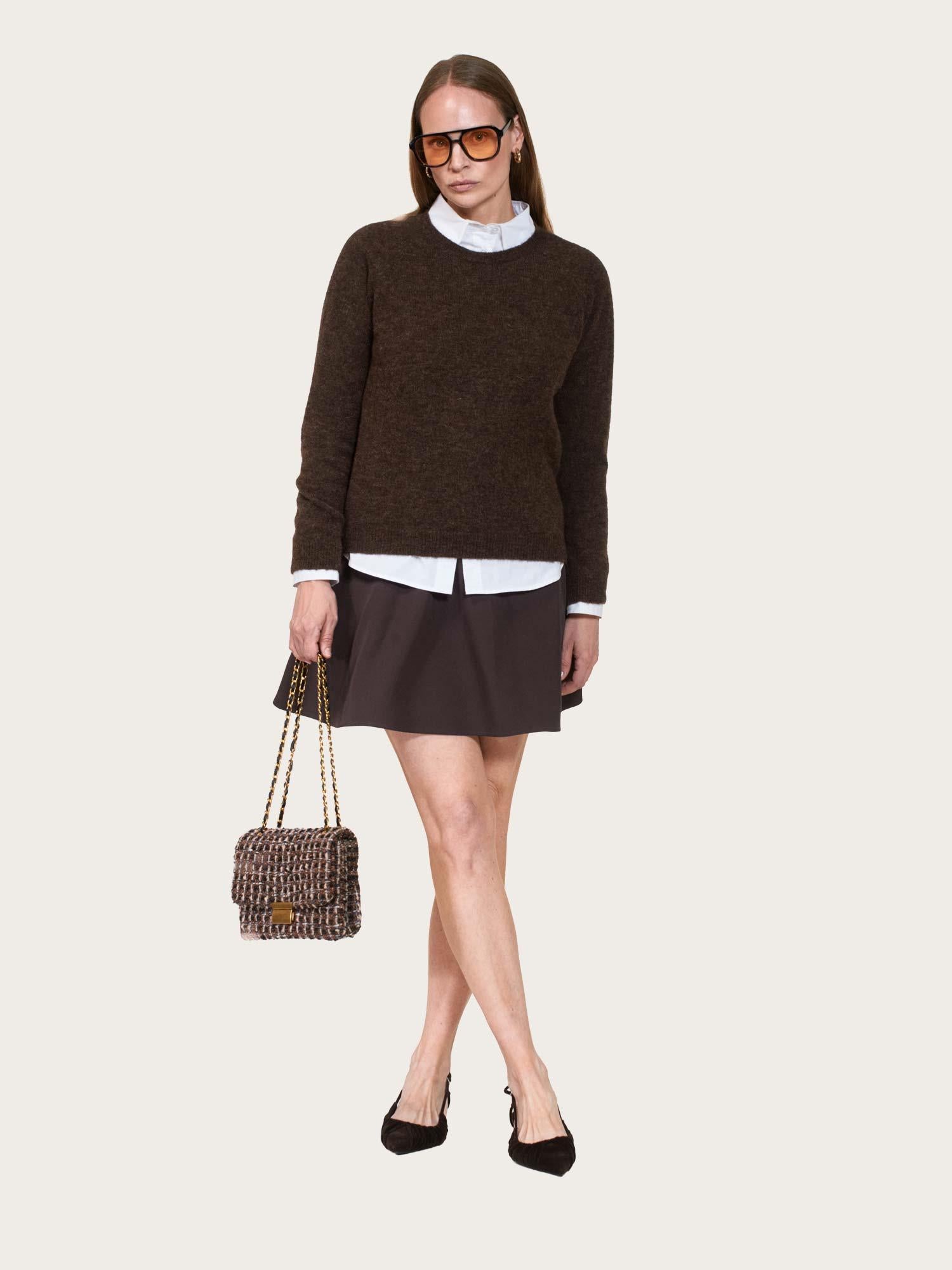 Fiona Sweater - Dk Brown