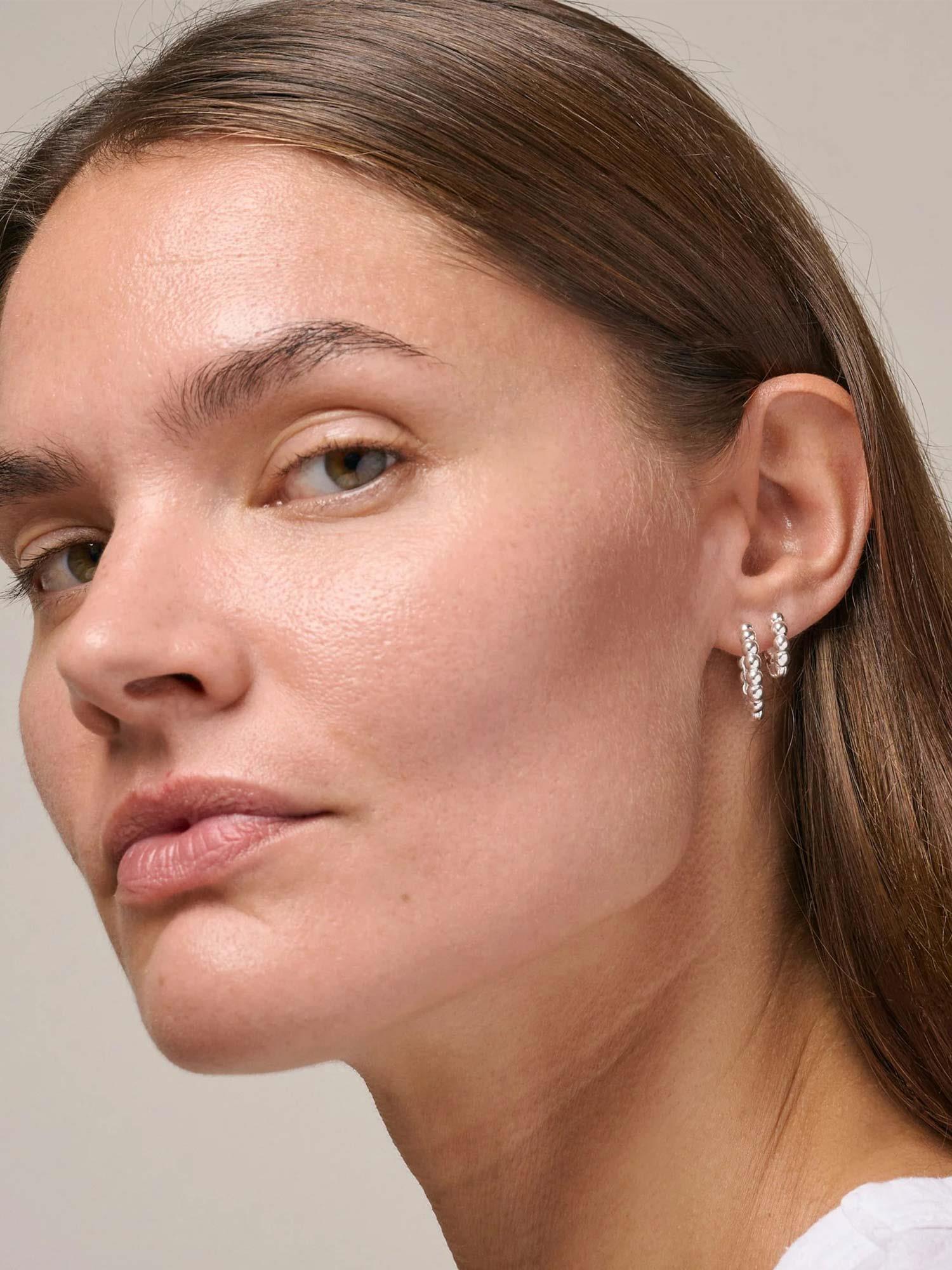 Hoops Ball Large - Silver