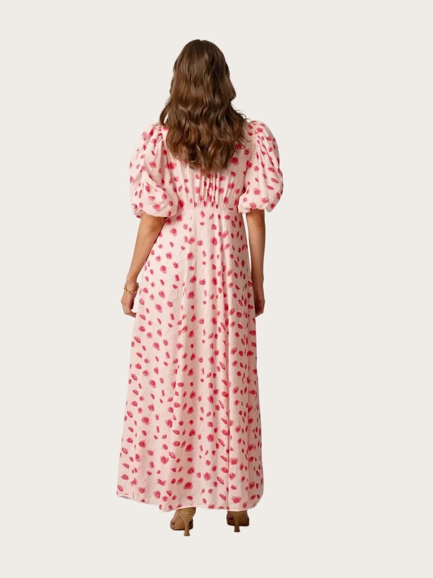 Chiffon Maxi Dress - Romace