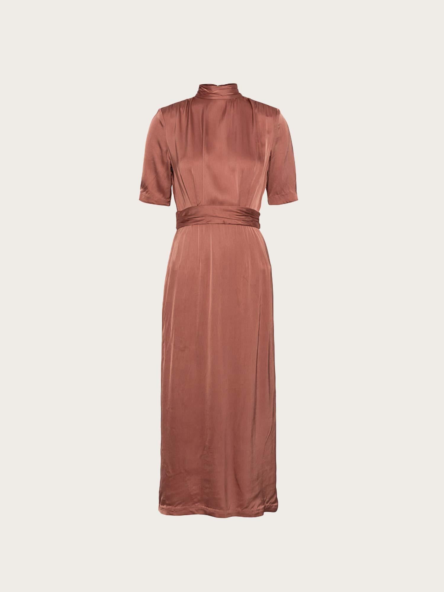 Beronia Dress - Terracotta