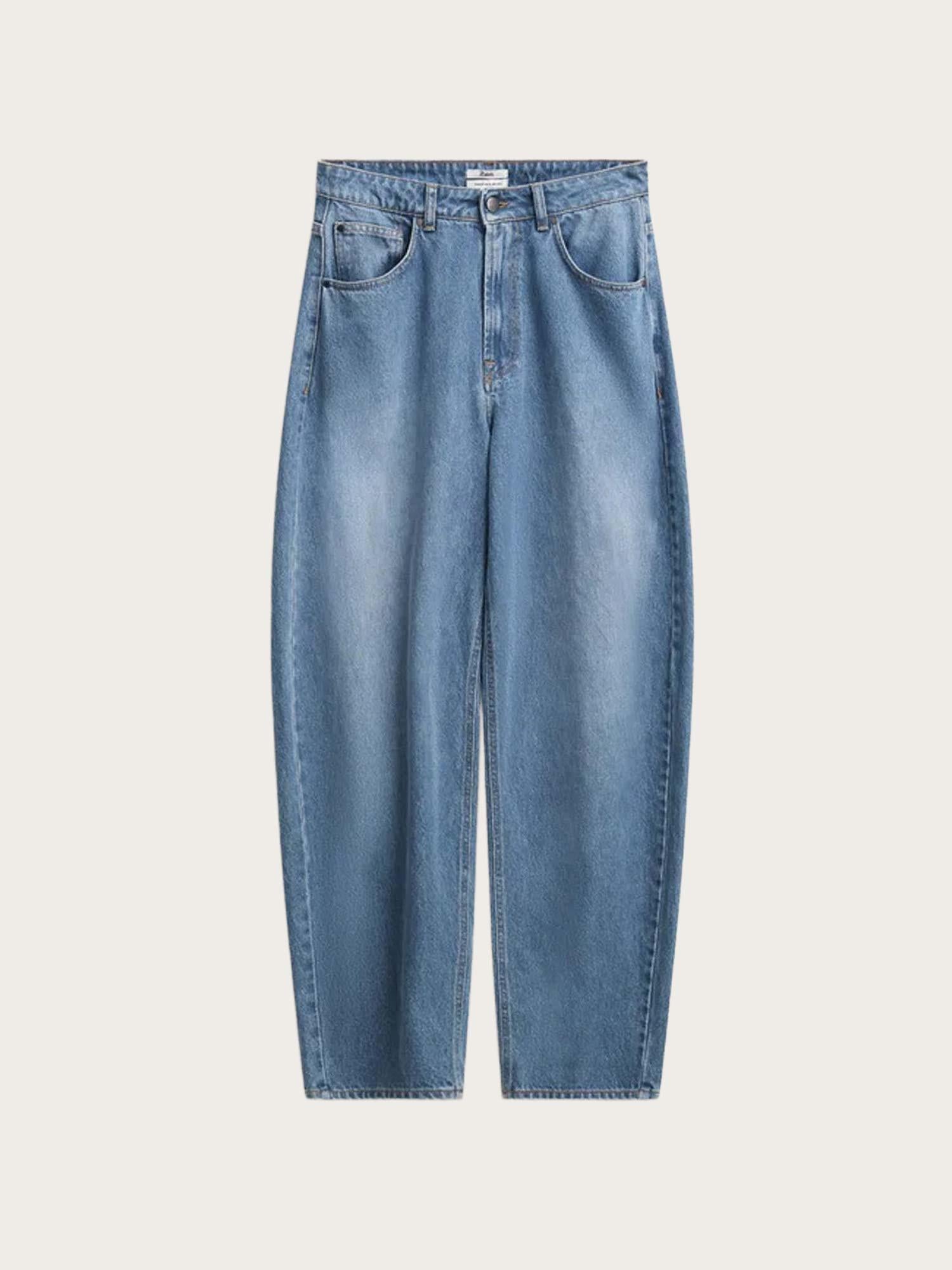 Reign Barrel Jeans - M.Blue