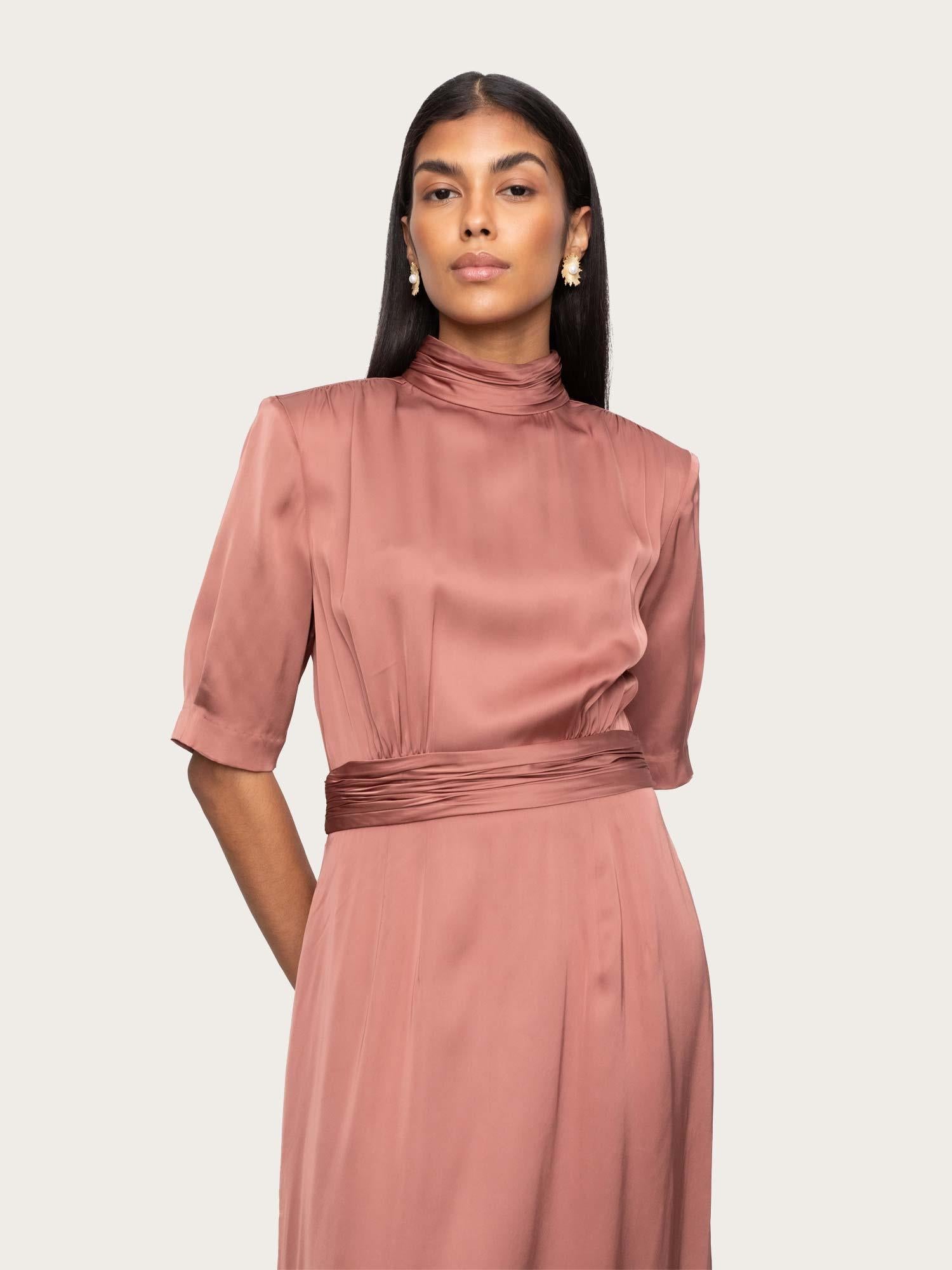Beronia Dress - Terracotta