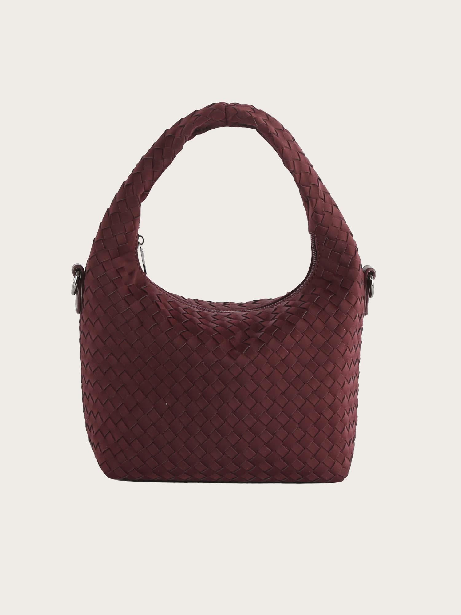 Twist Braided Neoprene - Midnight Plum