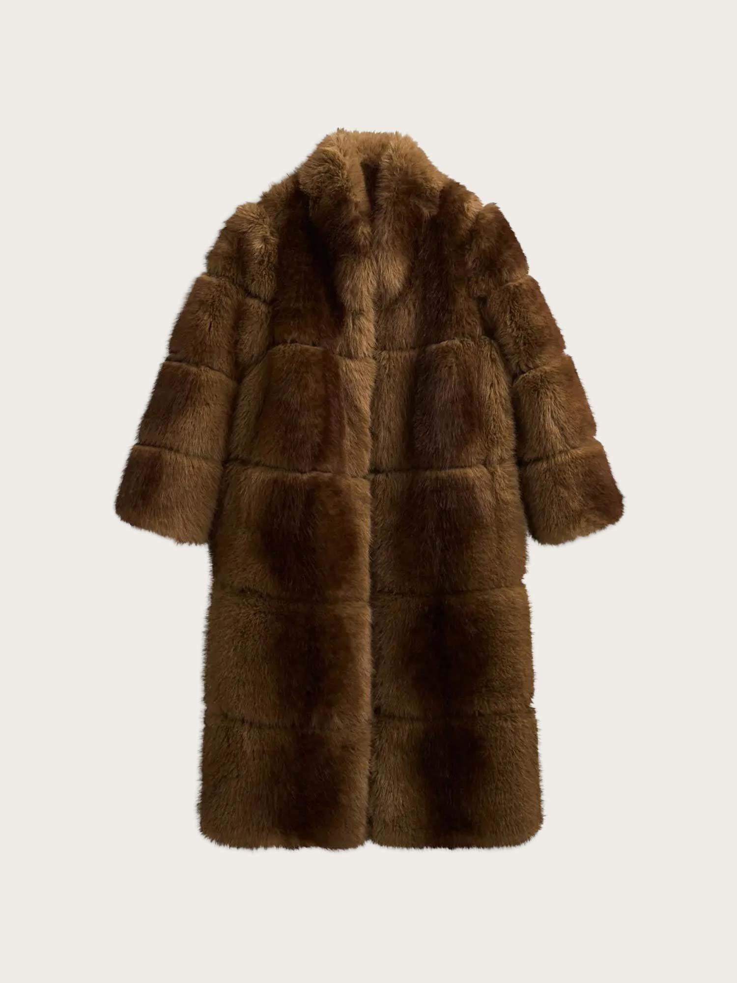 Posh Coat - Dk Brown