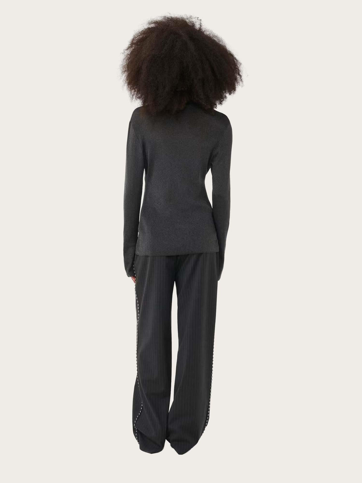 Silvi Shirt - Asphalt Metallic