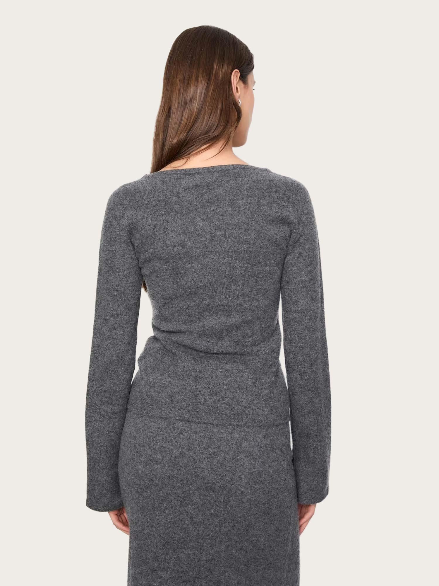 Joyce Knit - Dark Grey Melange