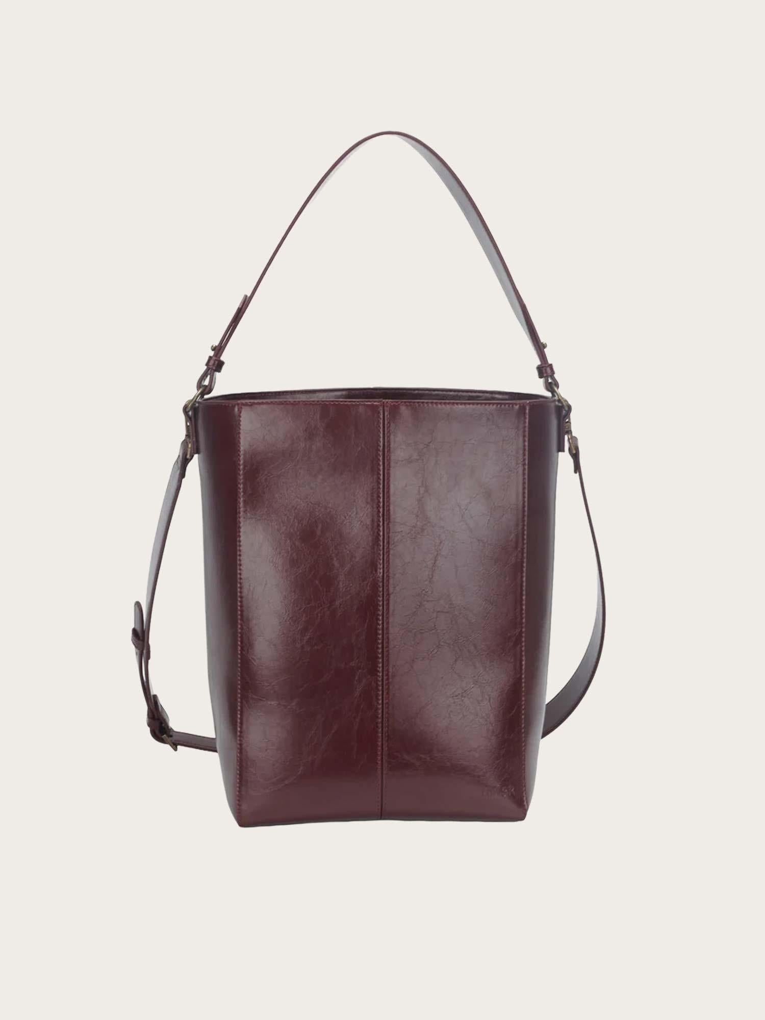 Casset Raw - Deep Burgundy