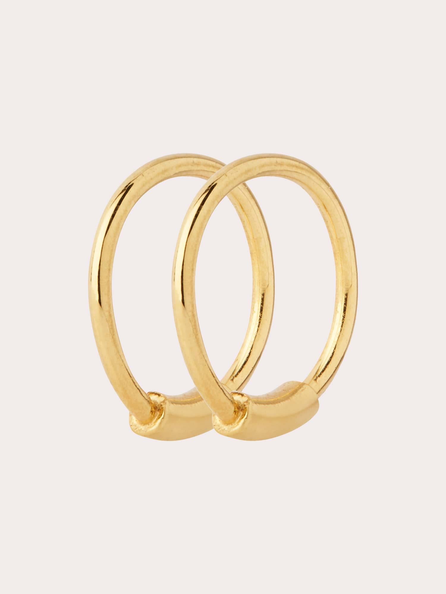 Basic 8 Hoop - Gold