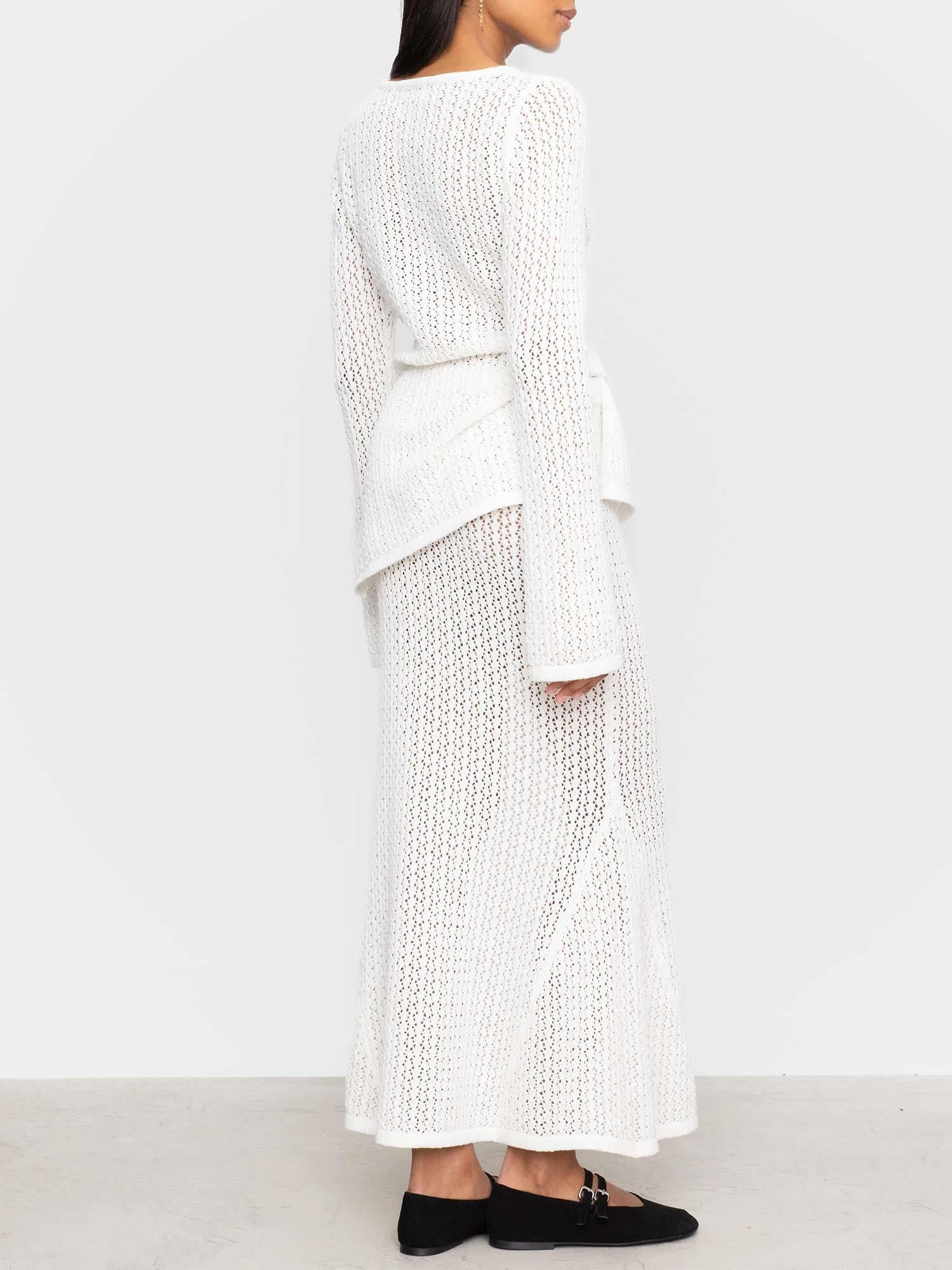 Rosanna Knit - White