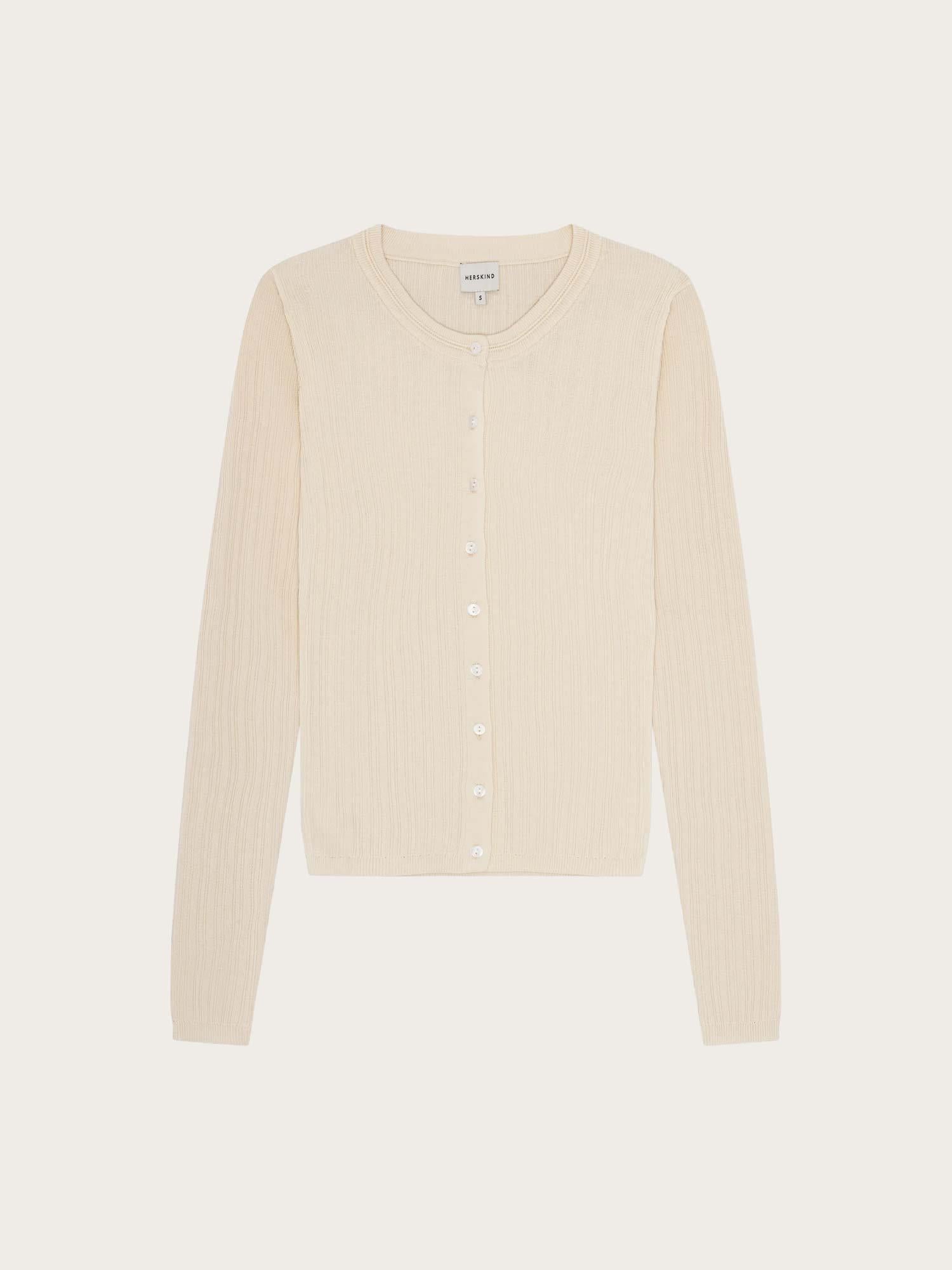 Brooks Knit Blouse - Off White