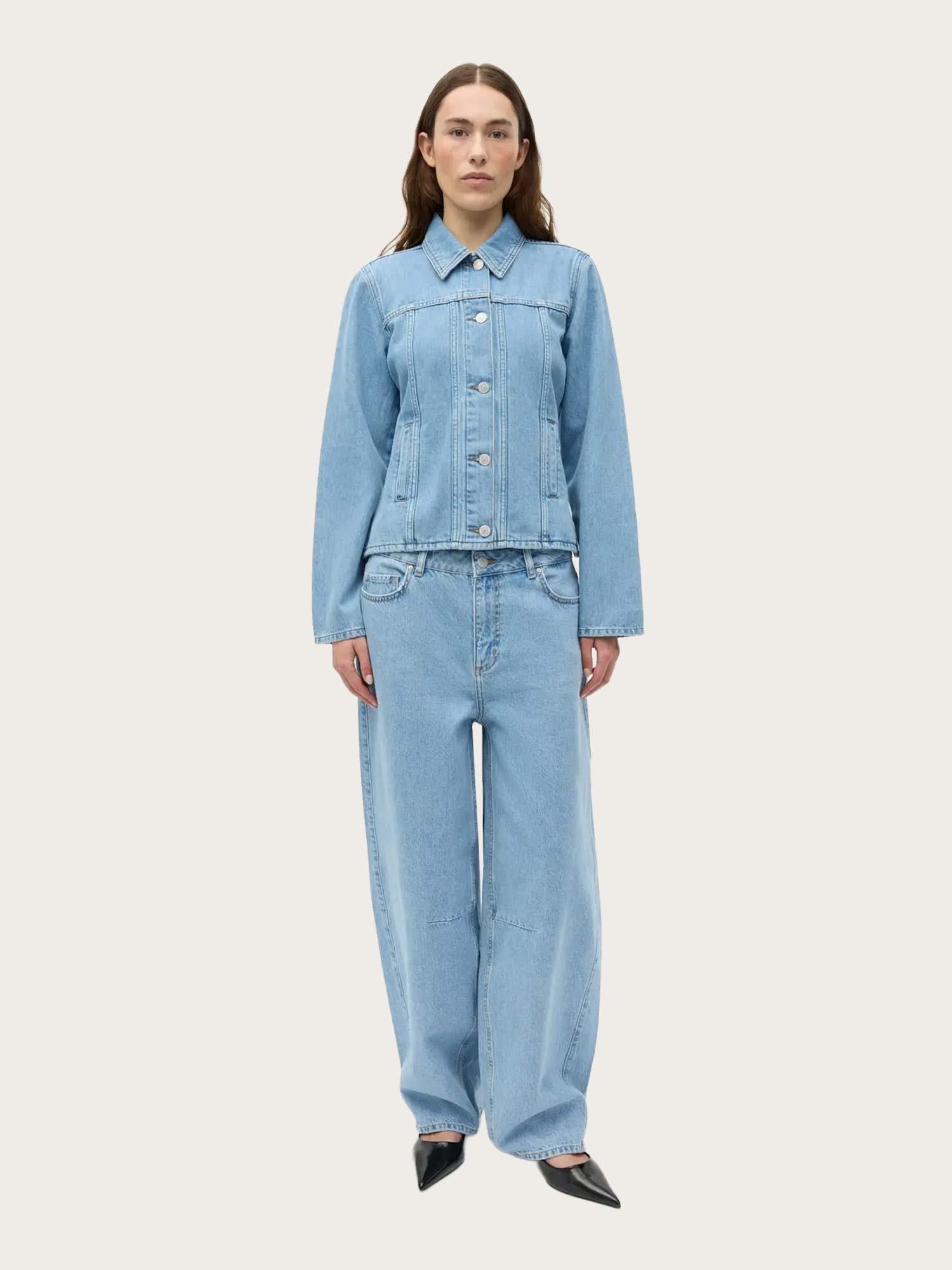 Eneve Jacket - Mid Light Blue