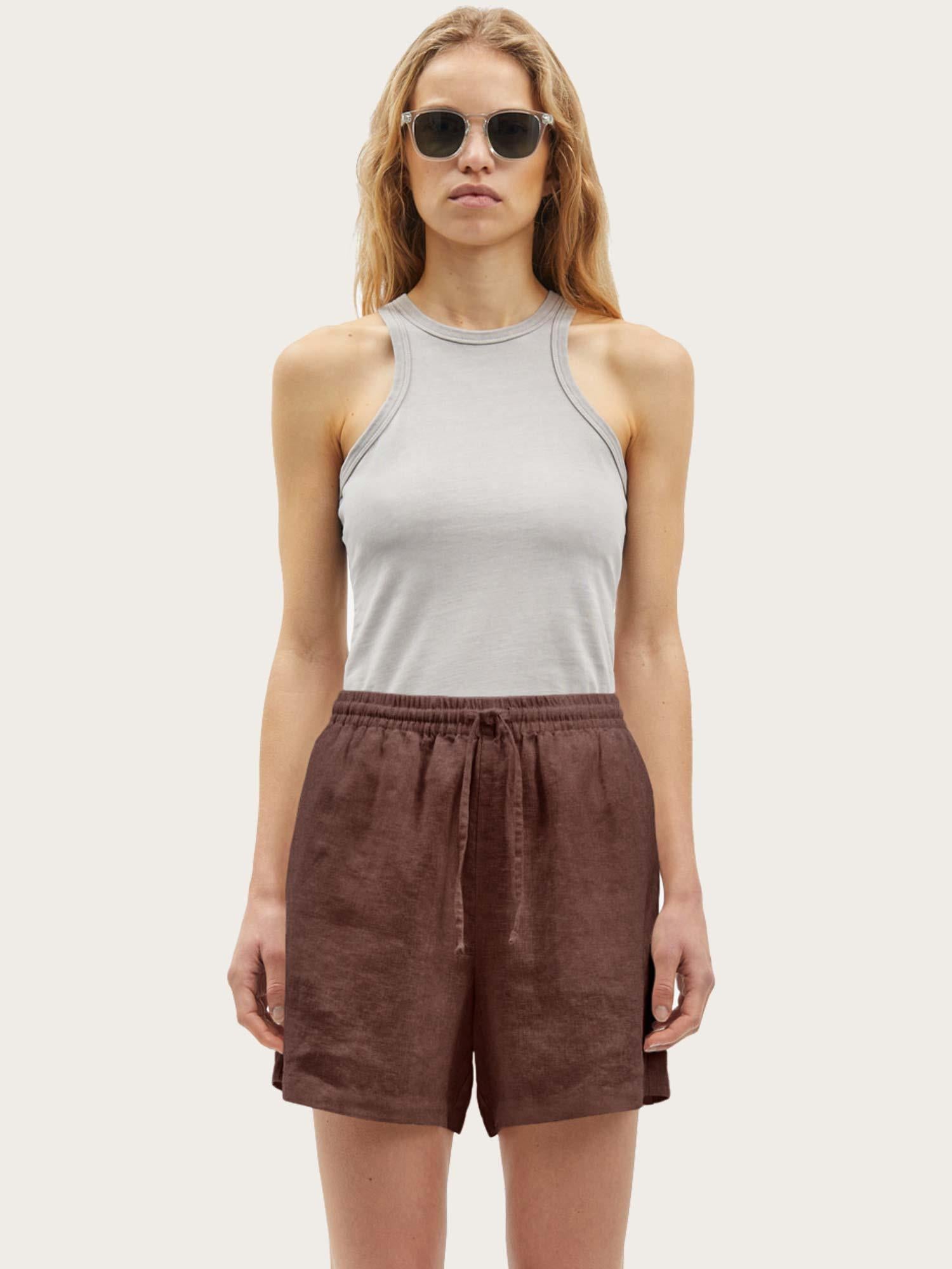Maren String Shorts - French Roast