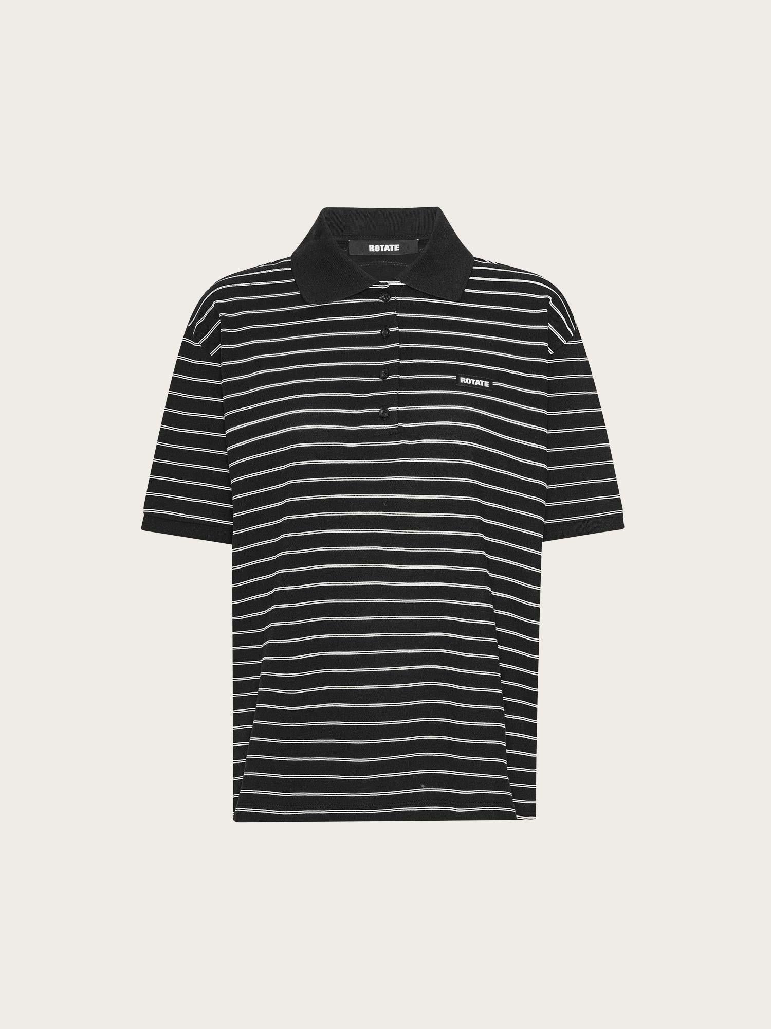 Pique Shortsleeve Polo - Black Comb
