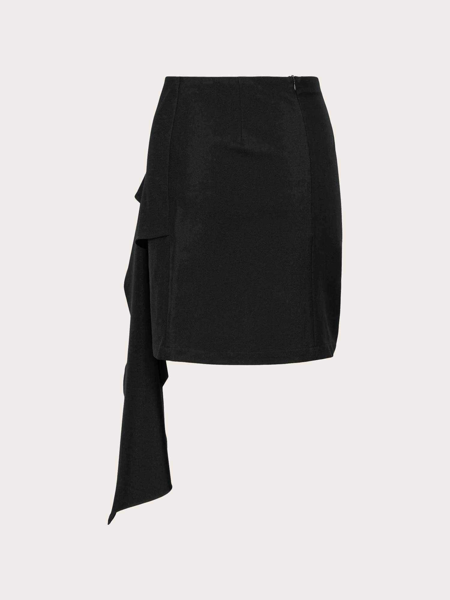 Air Chambray Skirt - Black