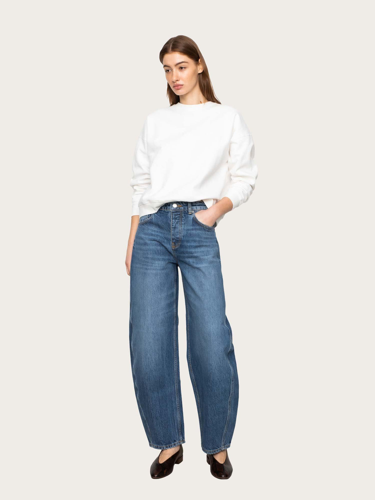 Libby Jeans - Washed Dark Blue
