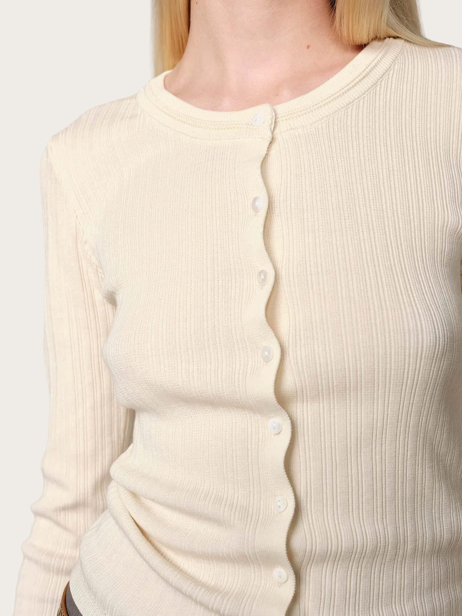 Brooks Knit Blouse - Off White
