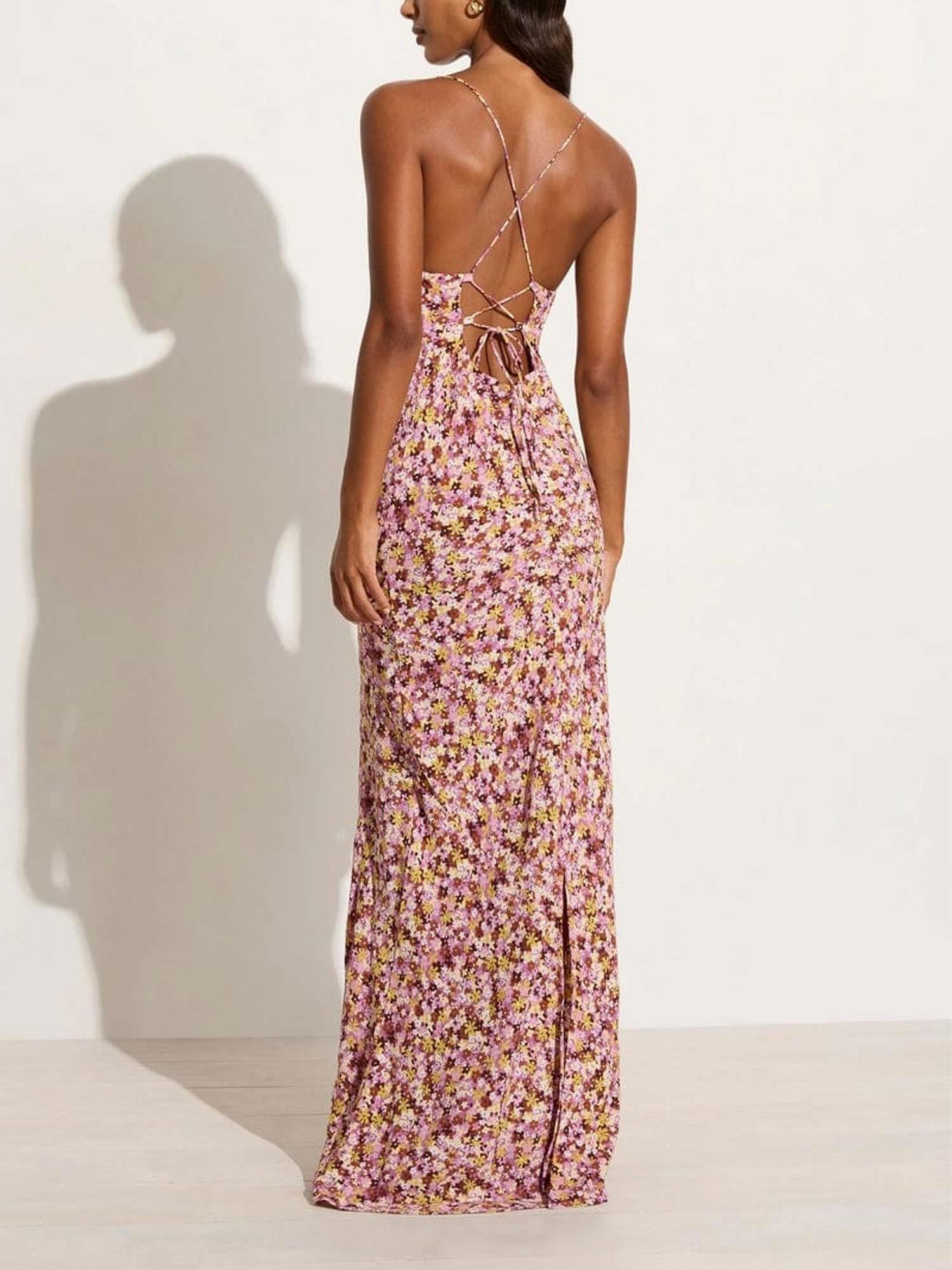 Lusia Maxi Dress - Cala Nika Floral