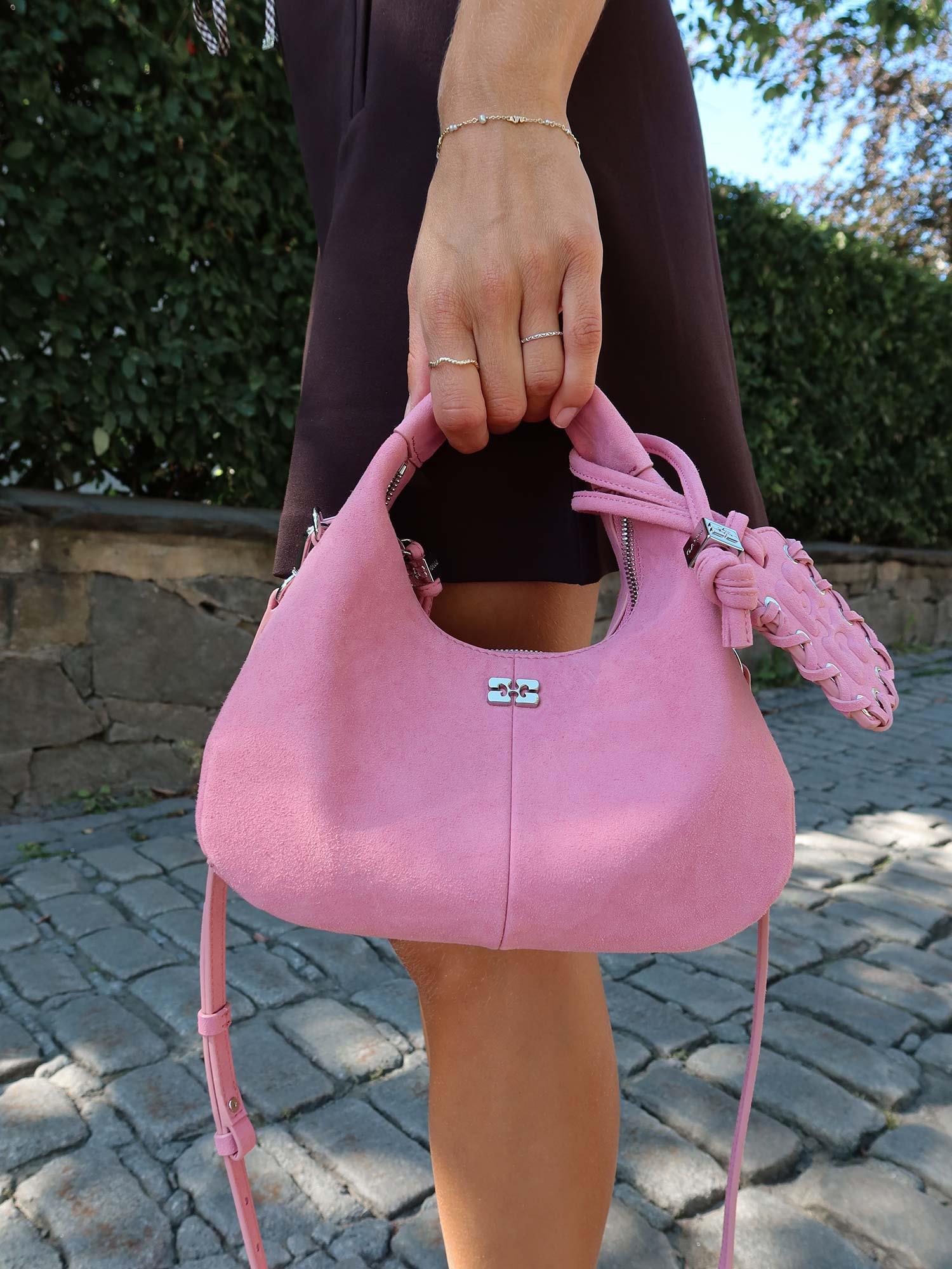 Hobo Mini Suede - Pink Nectar