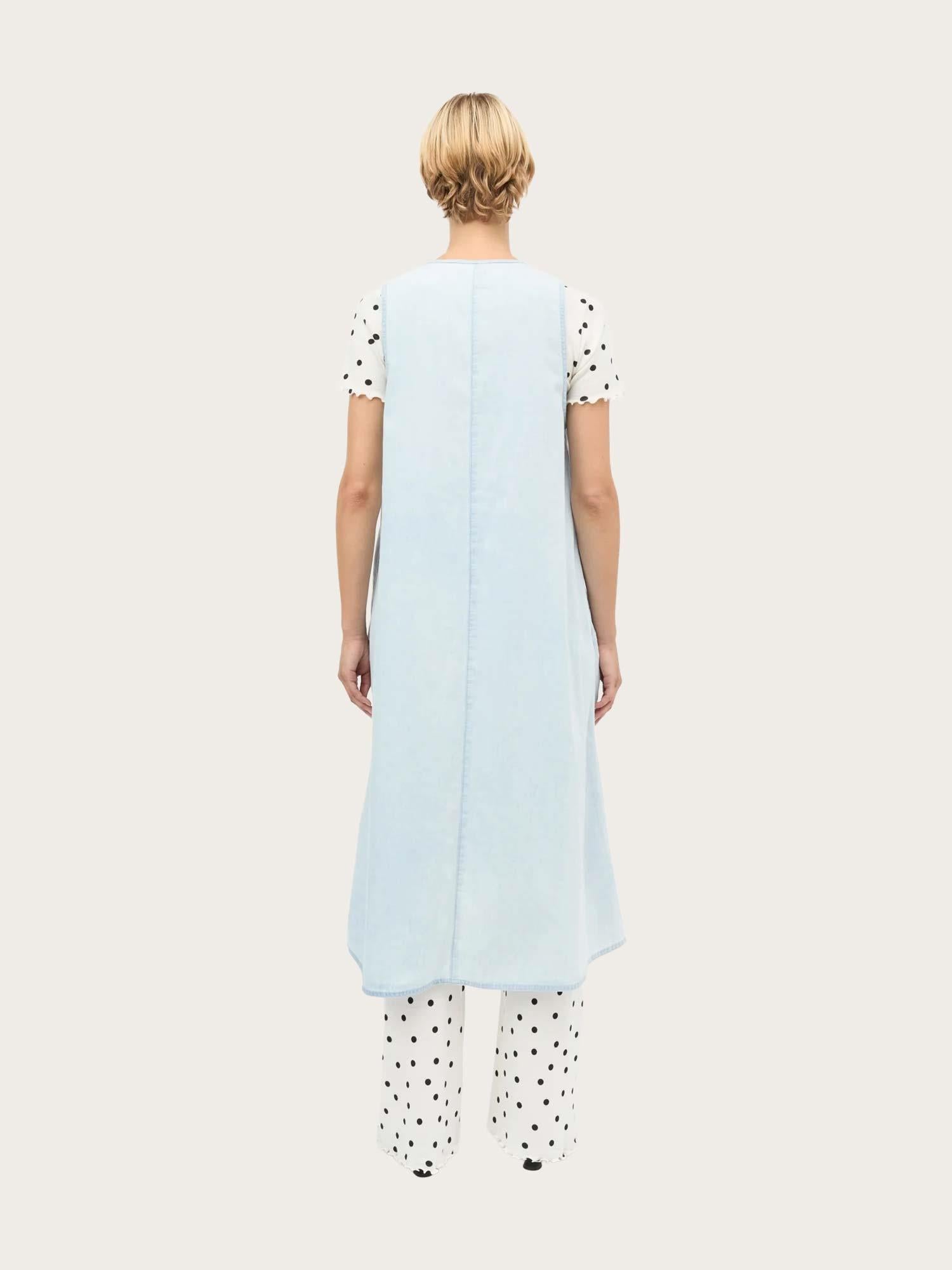 Air Denim Pauline Dress - Sunbleached Blue