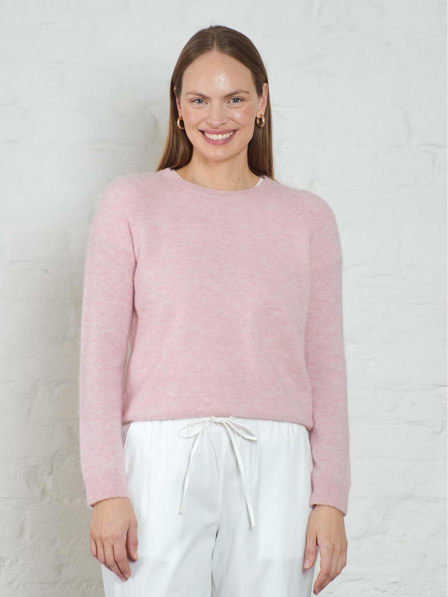 Fiona Summer Sweater - Lt Pink